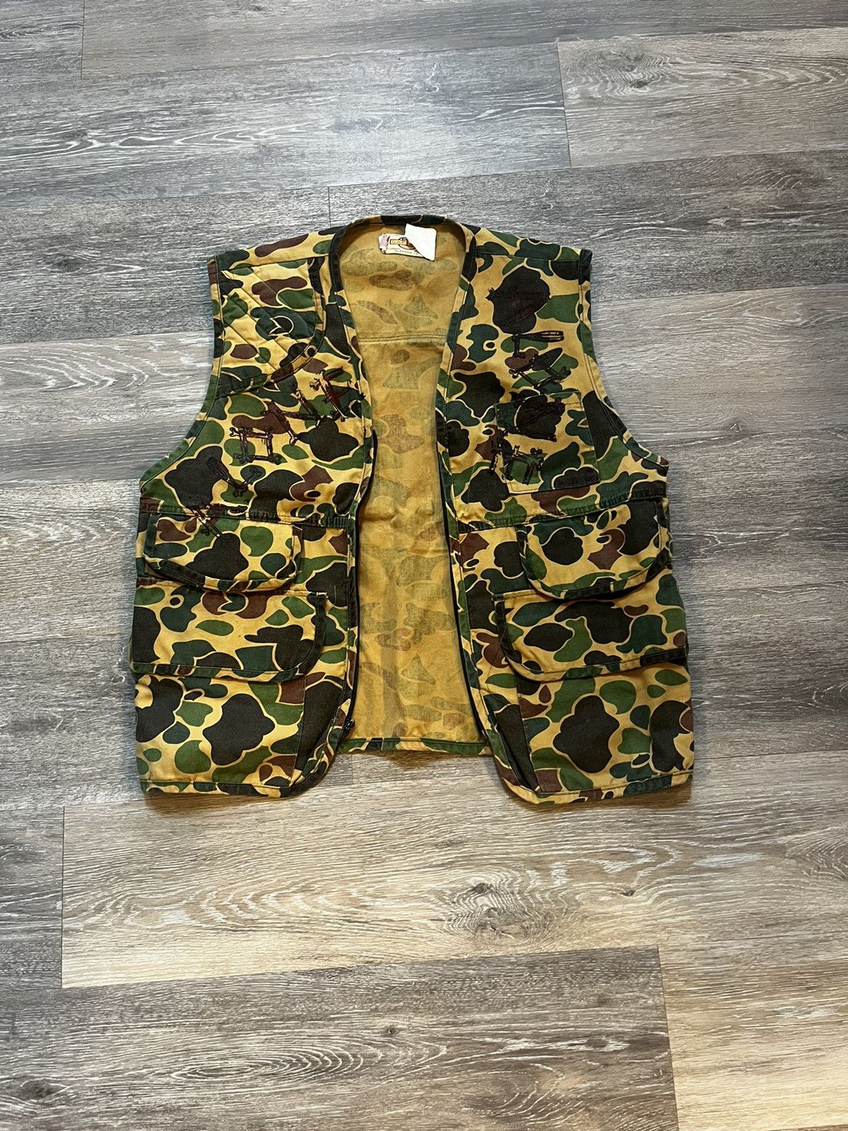 Other Up-Cycled Hunting Camo Vest Size US M / EU 48-50 / 2 - 2 Thumbnail