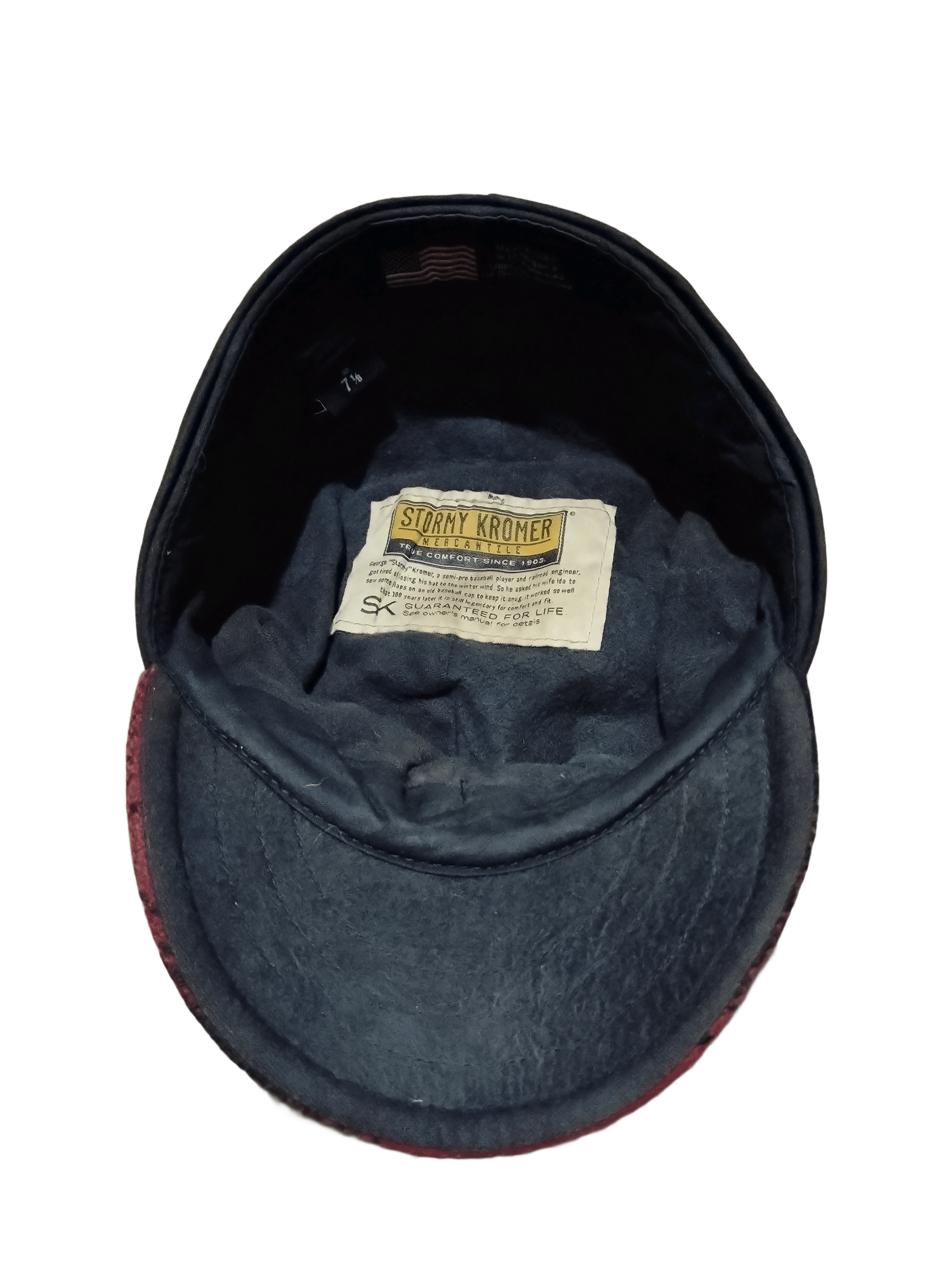 Stormy Kromer Stormy Kromer Original Cap in red and black plaid wool Size ONE SIZE - 5 Thumbnail