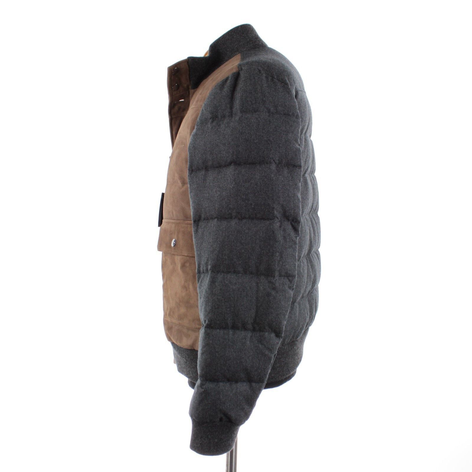 Zanella Zanella Jacket Size L US In Brown Wool & Suede Size US L / EU 52-54 / 3 - 6 Thumbnail
