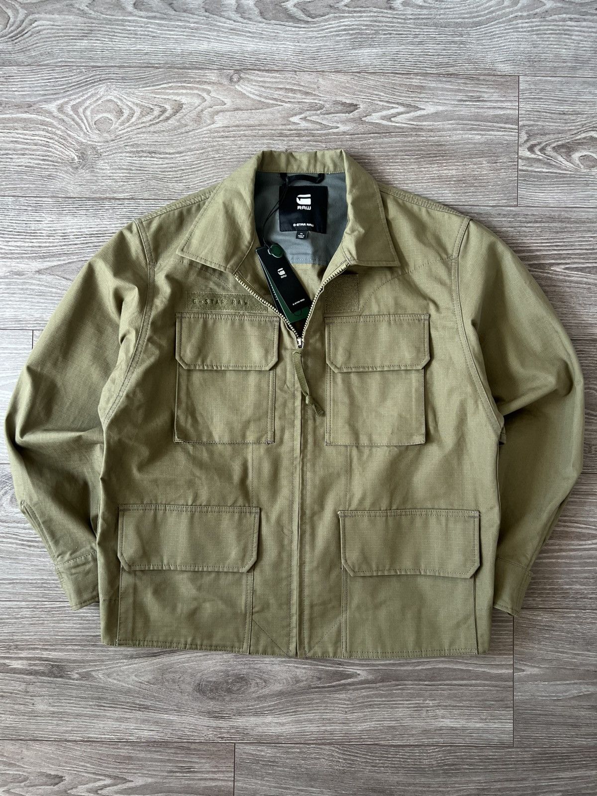 G-Star New ‼️Exclusive G Star Raw Vintage Workwear Patch Reg Jacket Size US XL / EU 56 / 4 - 8 Thumbnail