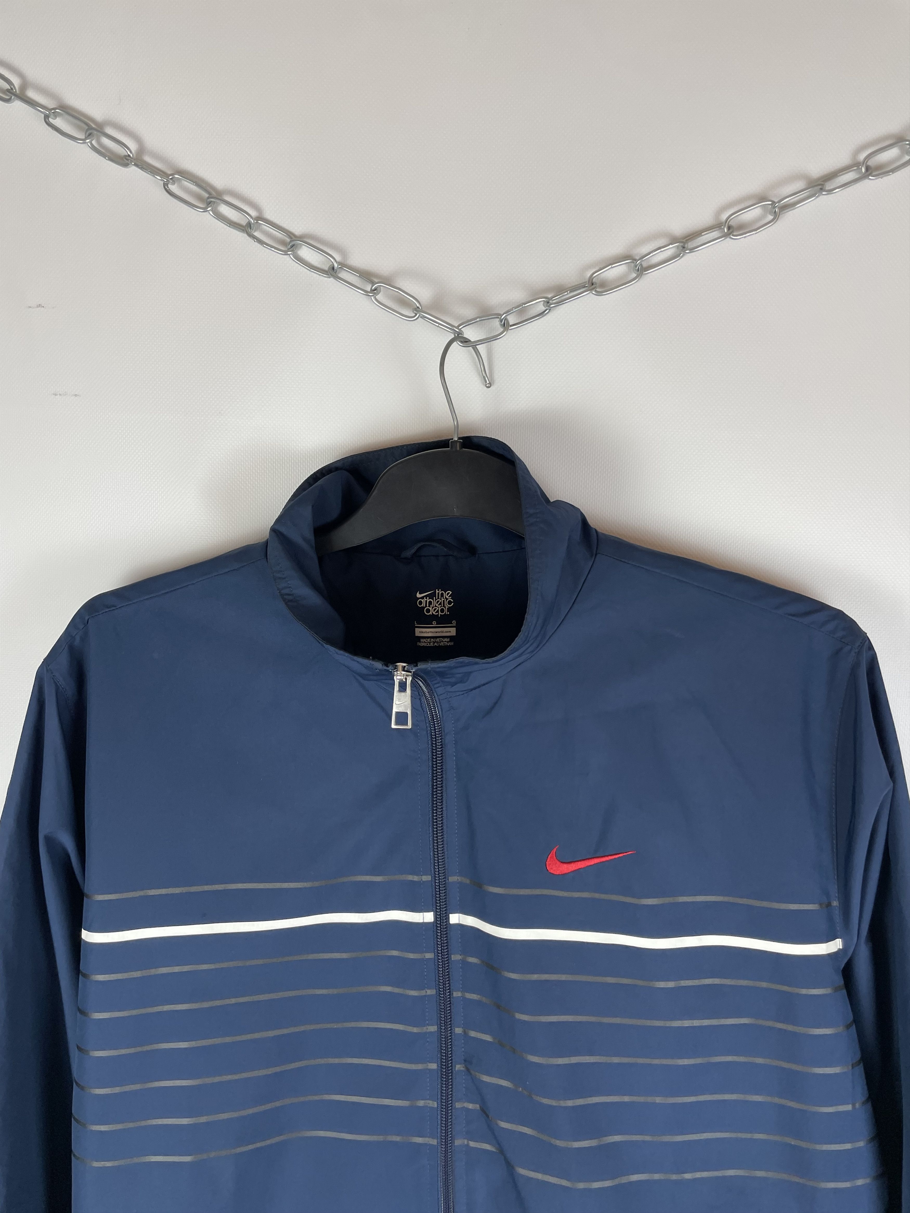 Nike Vintage Nike Jacket Track Top Size US L / EU 52-54 / 3 - 3 Thumbnail
