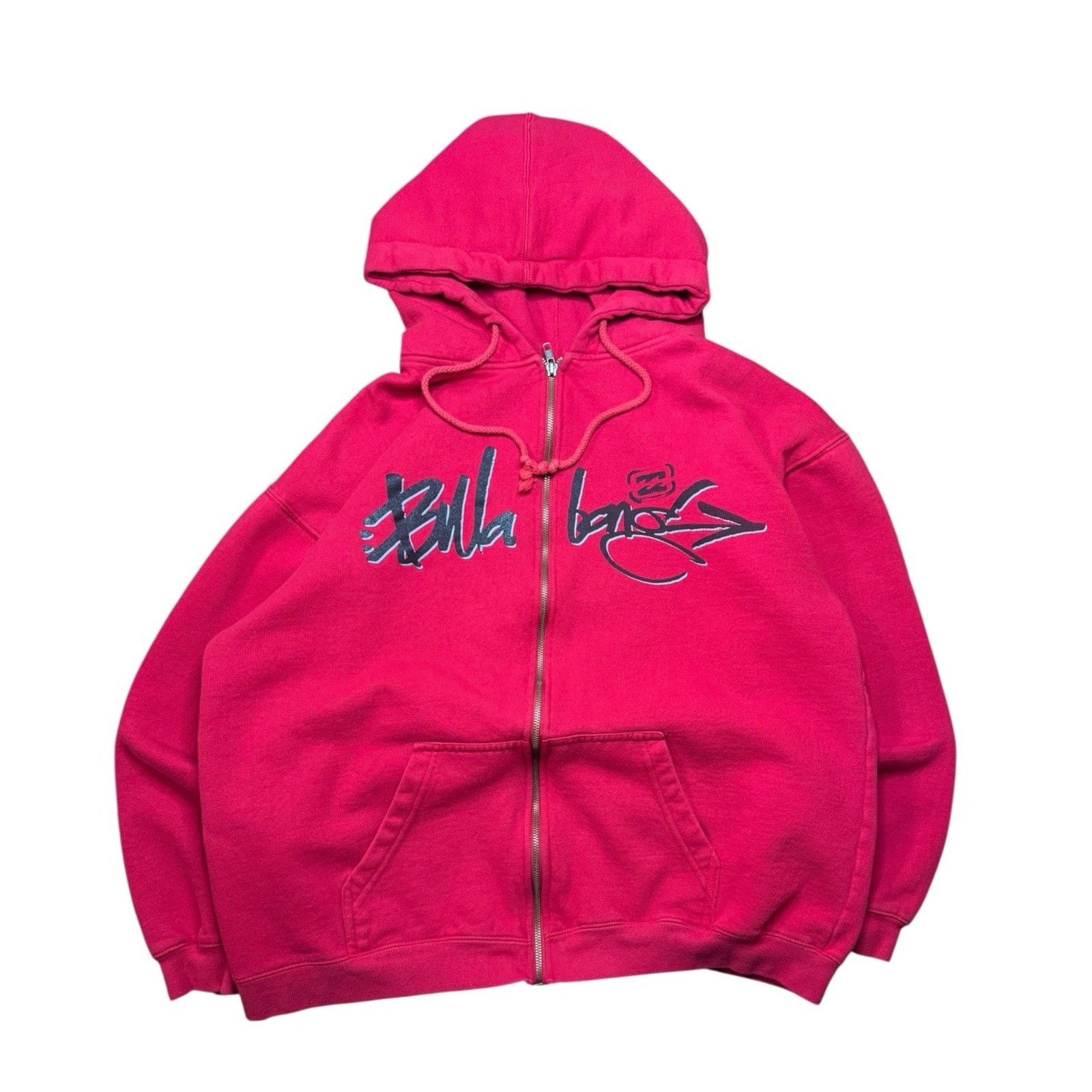 Billabong Vintage Y2K Billabong Hoodie Logo Spellout Mens Large Boxy Size US L / EU 52-54 / 3 - 2 Thumbnail