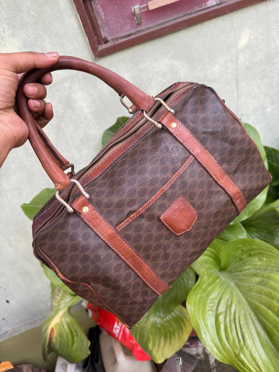 Celine × Vintage Vintage Celine Spedy Duffle Bag Size ONE SIZE - 2 Thumbnail