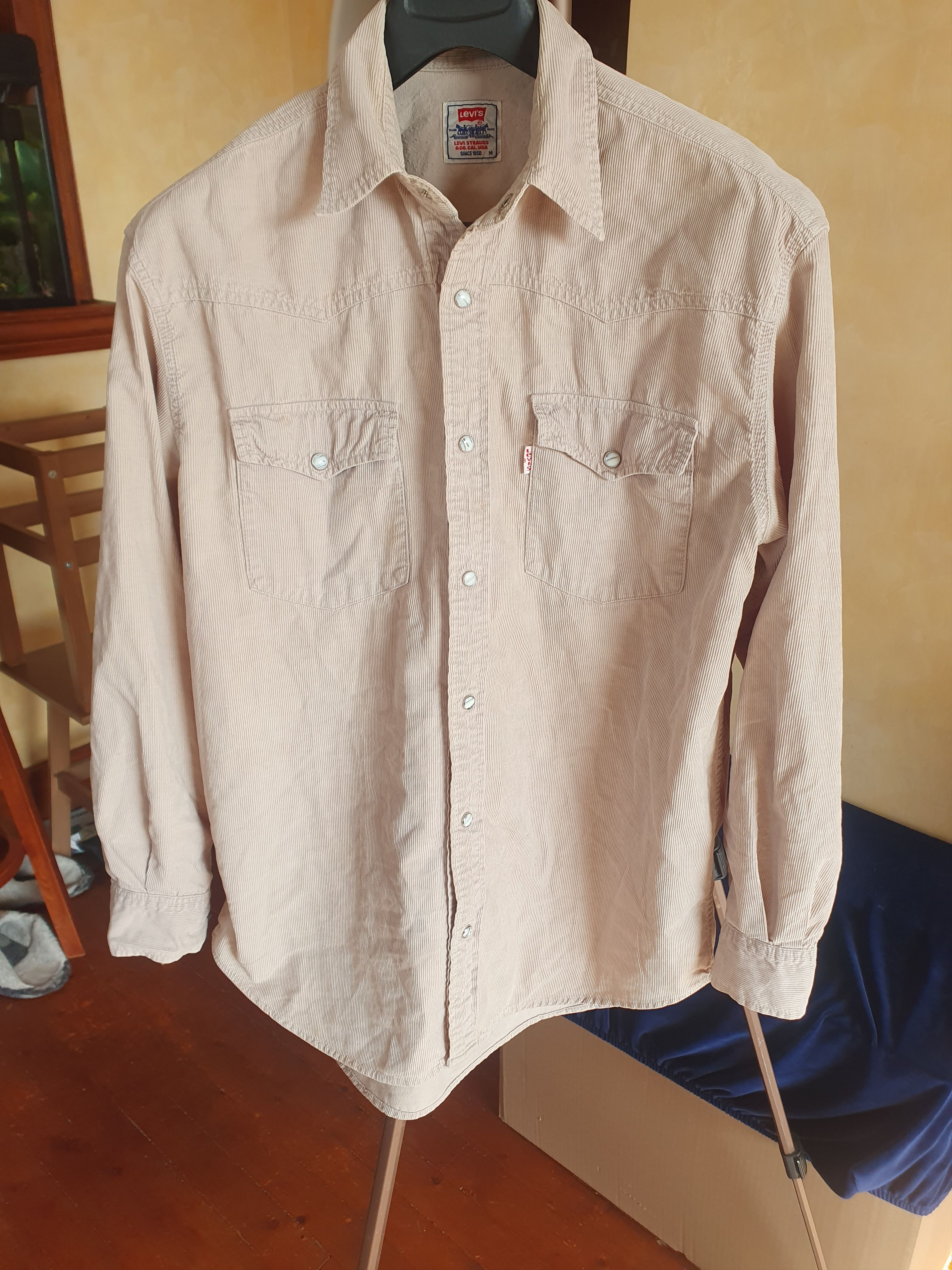Levi's Vintage Clothing Levi's Vintage F'95 Corduroy Shirt Western Pearl Snap M/L? Size US M / EU 48-50 / 2 - 7 Thumbnail