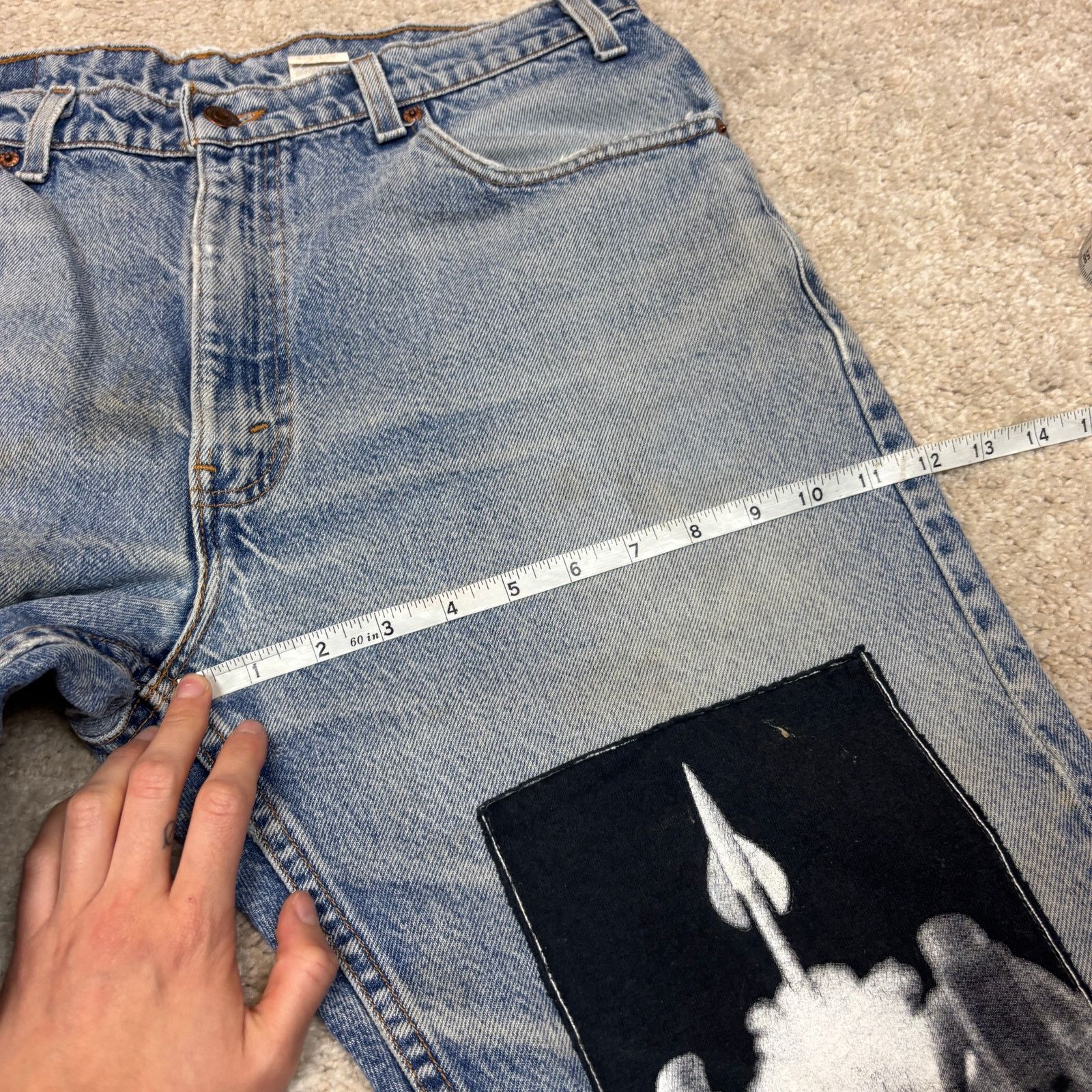 Levi's × Vintage Vintage 90s Levi's 505 Regular Fit Straight Leg Jeans 36x30 Size US 36 / EU 52 - 10 Thumbnail