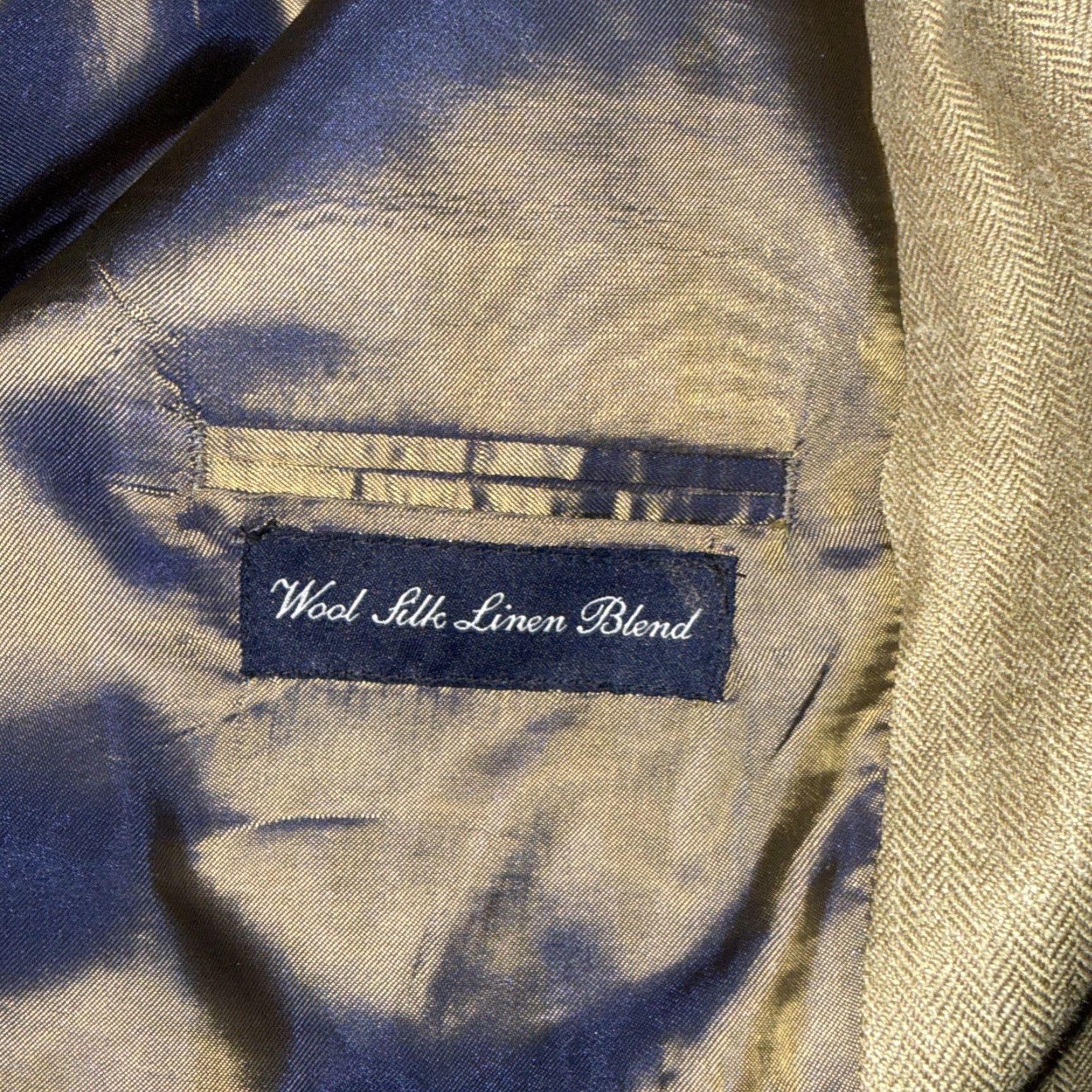 Vintage Amherst And Brock Sport Coat Men 43 R Brown Wool Silk Linen Blend 2 Piece Regular Mens Clothing Sports Coat Brown Wool Silk Linen Blend 43 R Size US XS / EU 42 / 0 - 4 Thumbnail