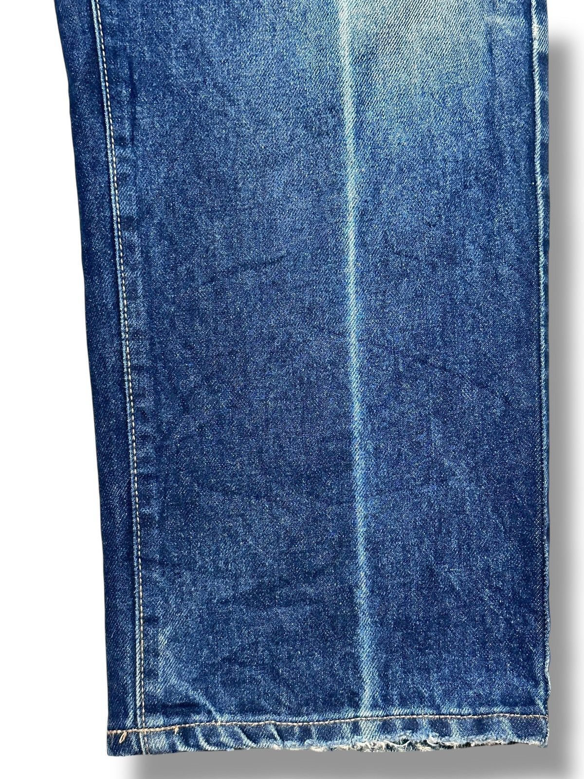 Warehouse Unique Clothing Warehouse Single R Baggy Loose and Faded Size US 33 - 11 Thumbnail