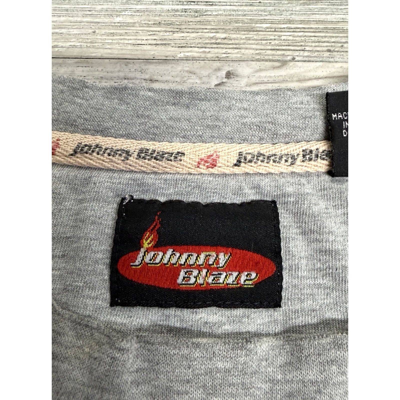 Doublet VINTAGE Johnny Blaze Street Mall Goth Double Sided Graphic Tee Dragons Sz XL Shirt Mens Gray Ceramic? Size 46R - 6 Thumbnail