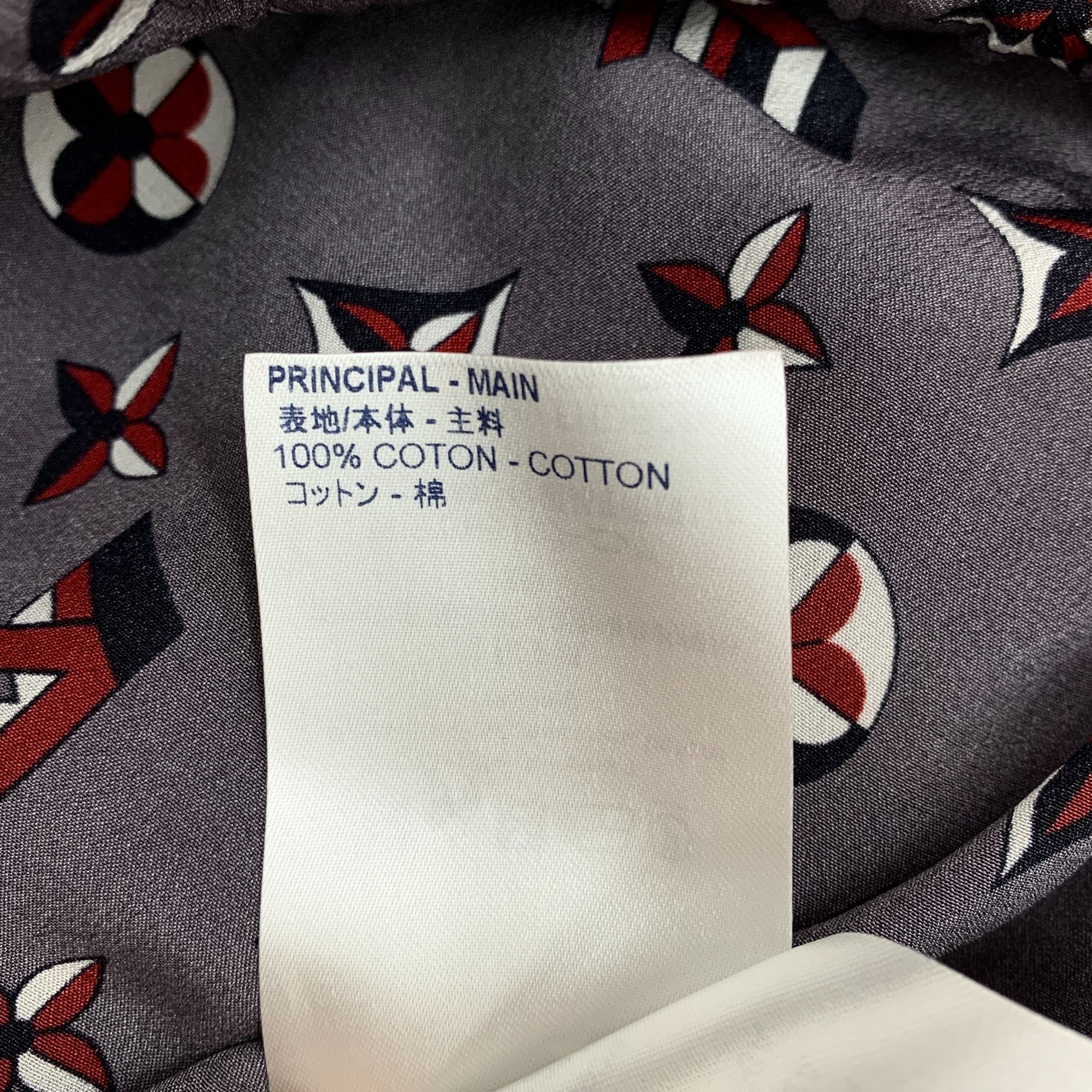 Louis Vuitton LOUIS VUITTON Gray Monogram Print Cotton T-Shirt Dress With Size M / US 6-8 / IT 42-44 - 4 Thumbnail