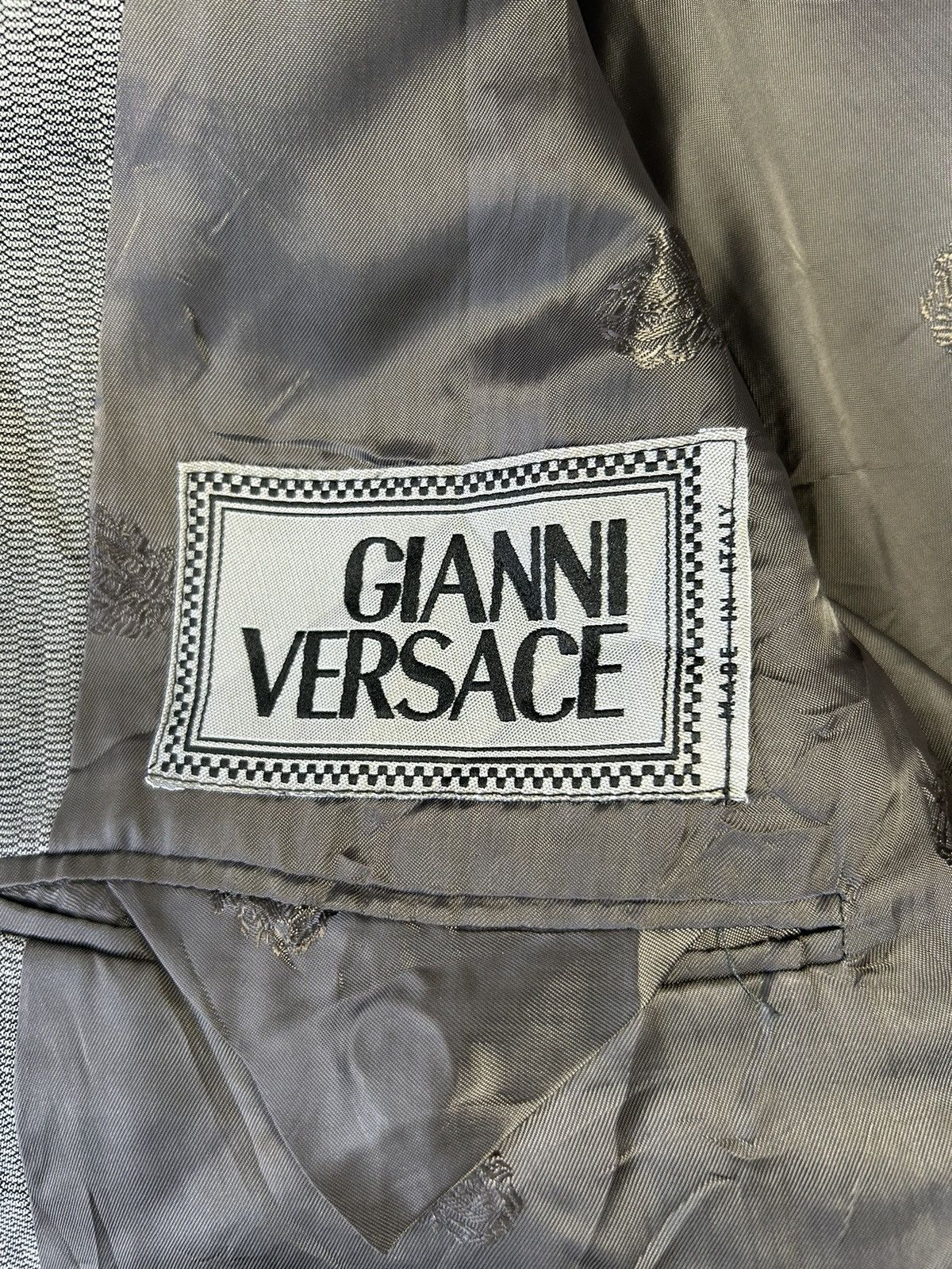Designer × Versace GIANNI VERSACE DOUBLE BREAST BLAZER Size 46R - 5 Thumbnail