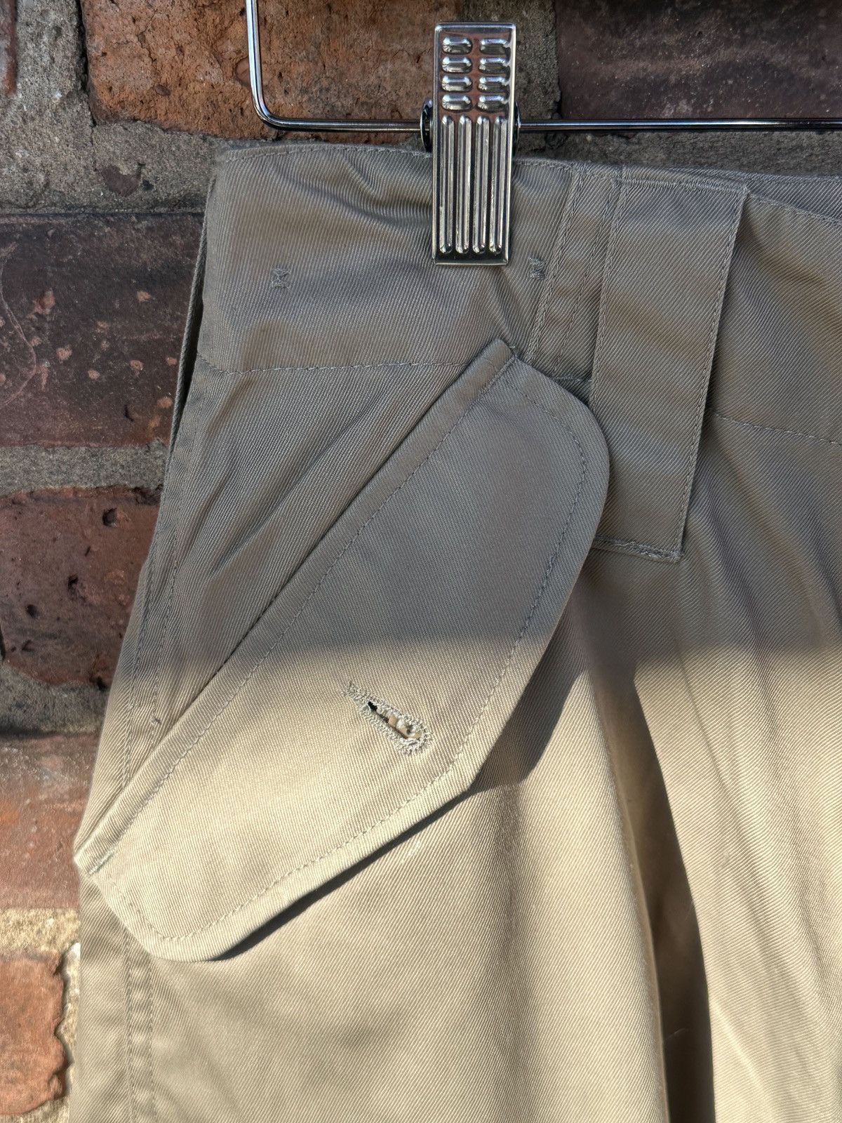 P.F. Flyers VTG Army Cargo Pants P.G. Wing Men’s Parachute Tapered Fit Size US 30 / EU 46 - 4 Thumbnail