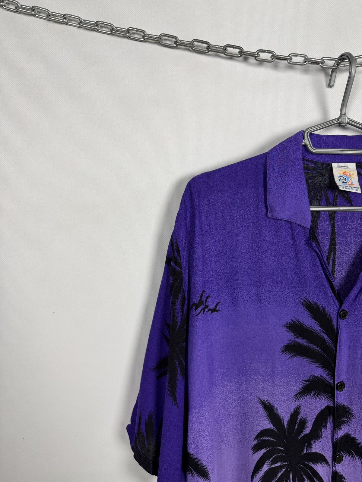 Other Hawaiian Short Sleeve Shirt Button Up Palm Hawaii Rayon XXL Size US XXL / EU 58 / 5 - 3 Thumbnail