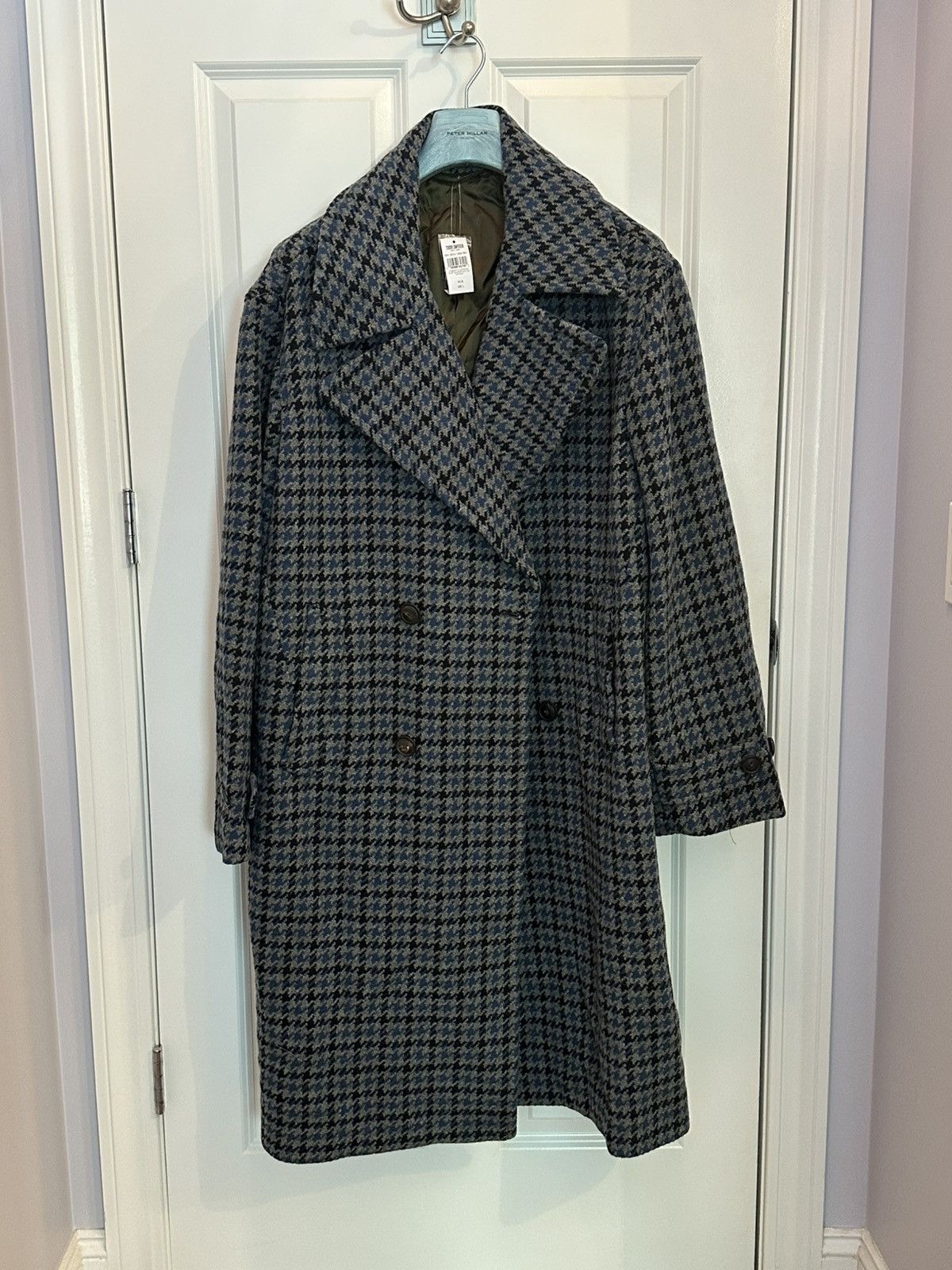 Todd Snyder Todd Snyder Italian Oversized Double Breasted Topcoat Size US L / EU 52-54 / 3 - 1 Thumbnail