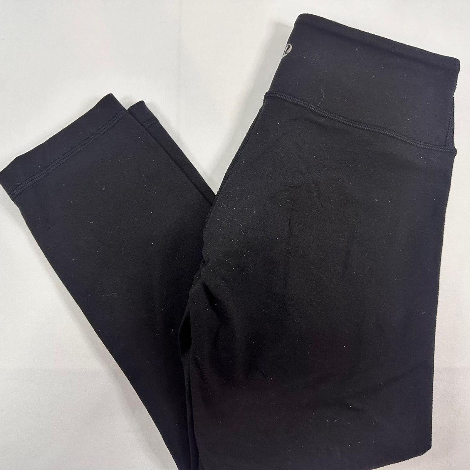 Lululemon Lululemon Align Crop Black Leggings Size 2 Size 26" / US 2 / IT 38 - 2 Thumbnail