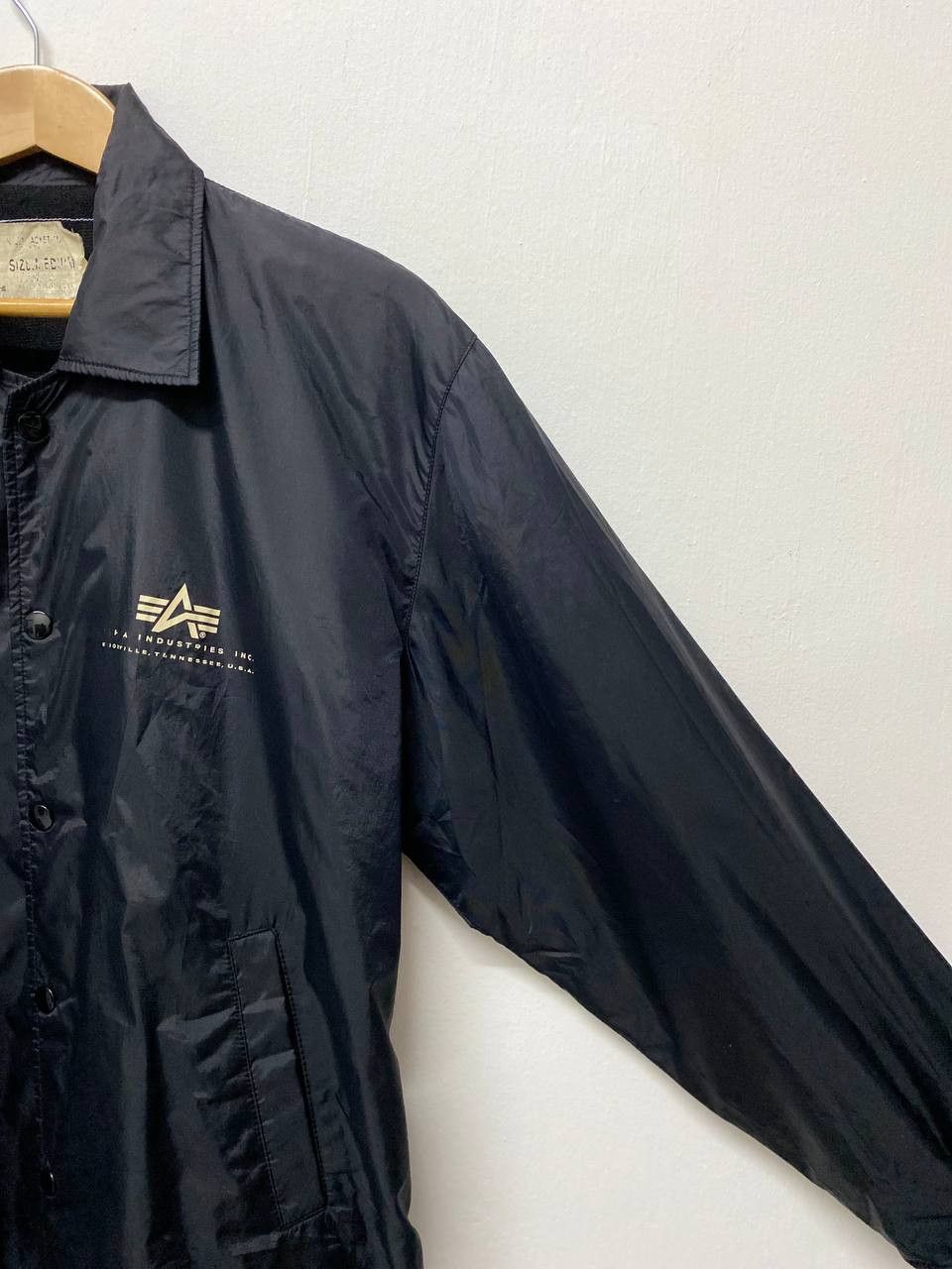 Alpha Industries vintage alpha industries nylon coach jacket nice design Size US M / EU 48-50 / 2 - 5 Thumbnail