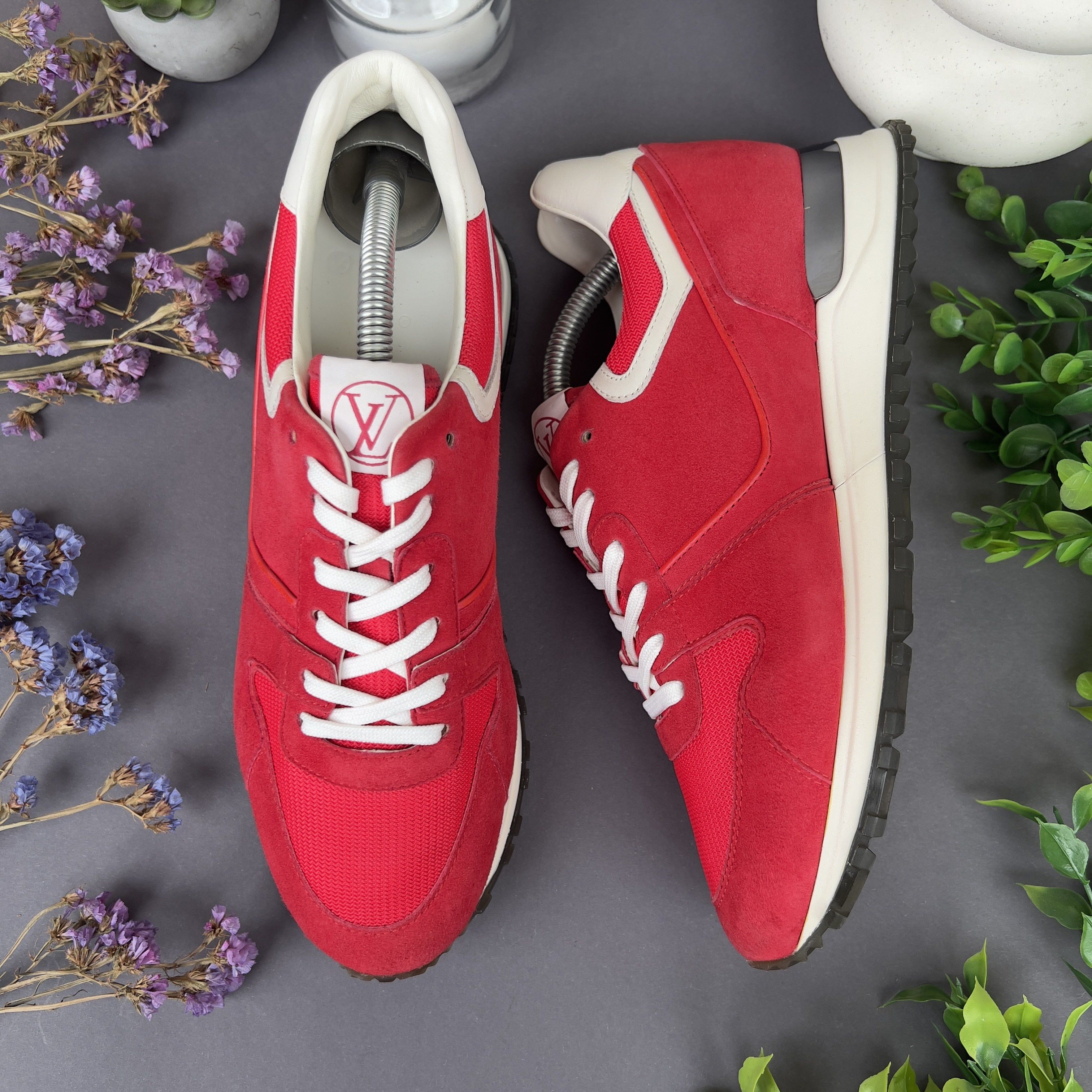Louis Vuitton Louis Vuitton Run Away Sneakers Suede Size US 7.5 / IT 37.5 - 5 Thumbnail