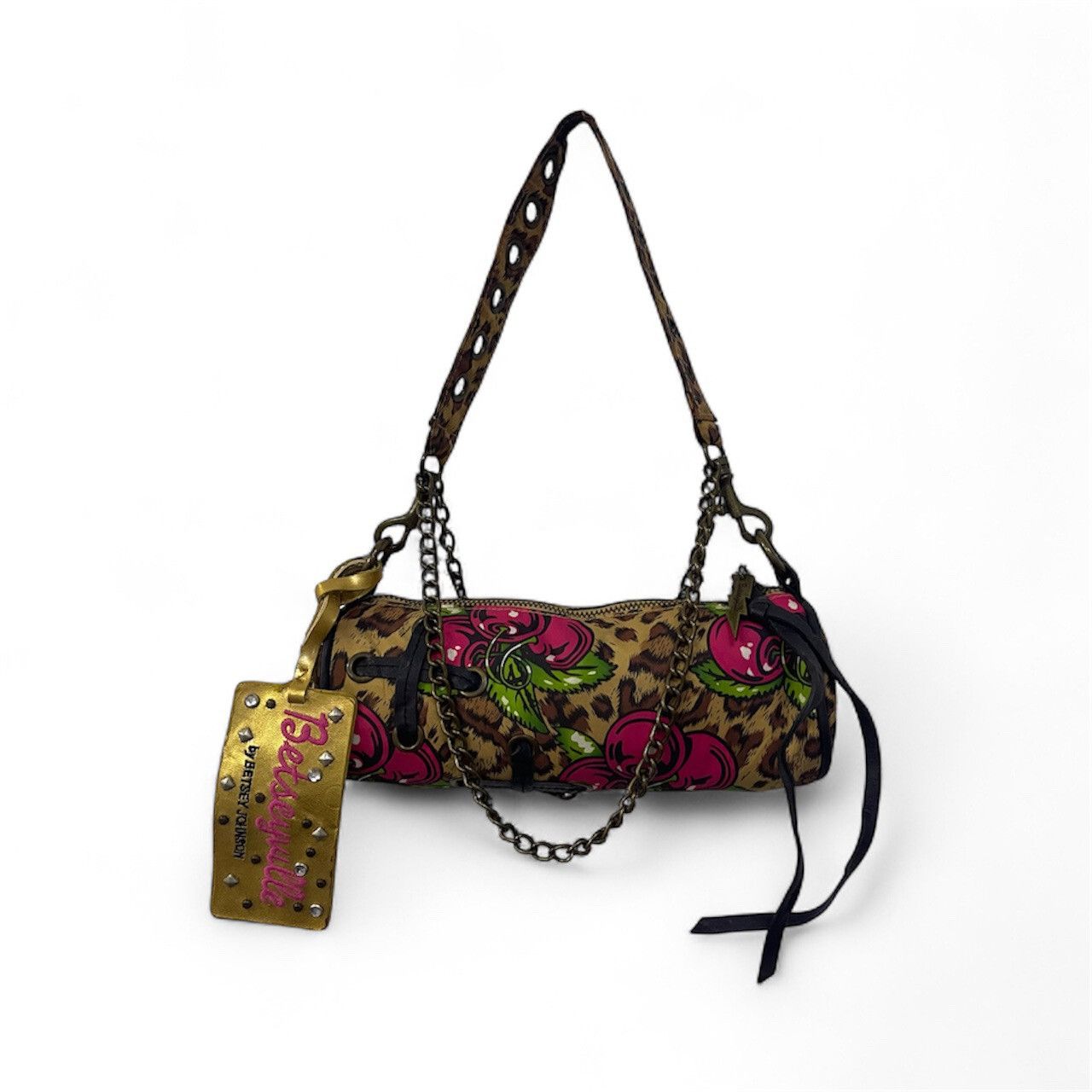 Vintage Betsey Johnson Cherry mini Purse handbag