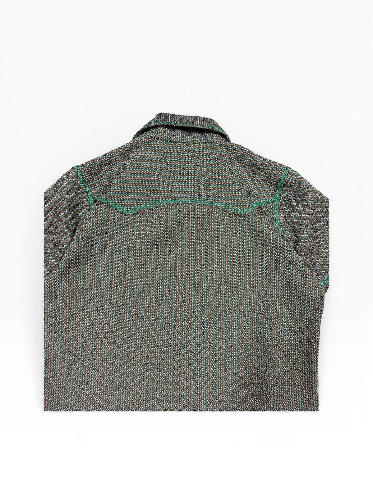 291295=Homme Vtg🔥Collar Sharp 291295=Homme IsleSashsiko Pyschedelic Style Size US M / EU 48-50 / 2 - 10 Thumbnail