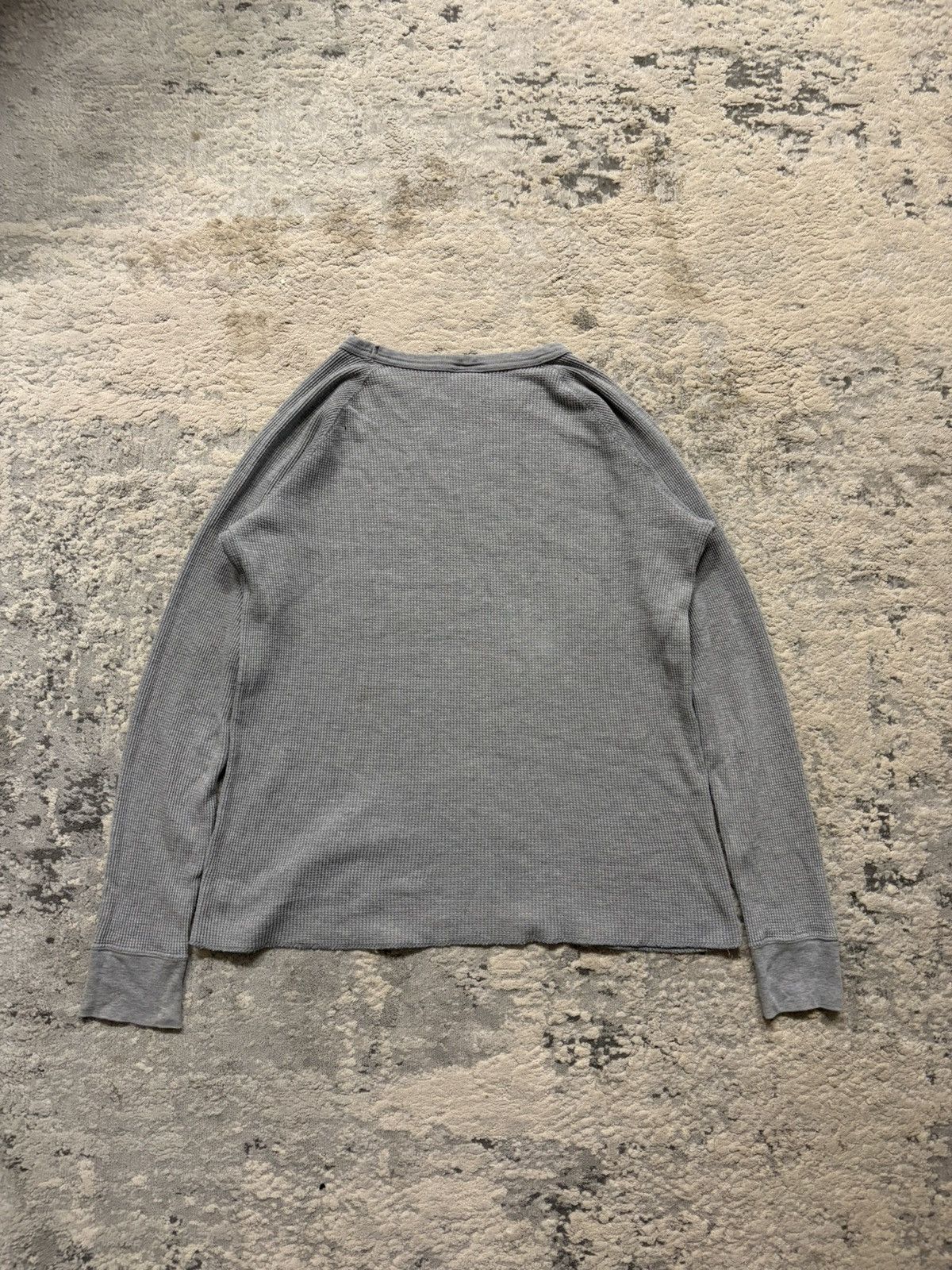 Number (N)ine Grey Waffle Thermal Long sleeve (1) Size US S / EU 44-46 / 1 - 5 Thumbnail