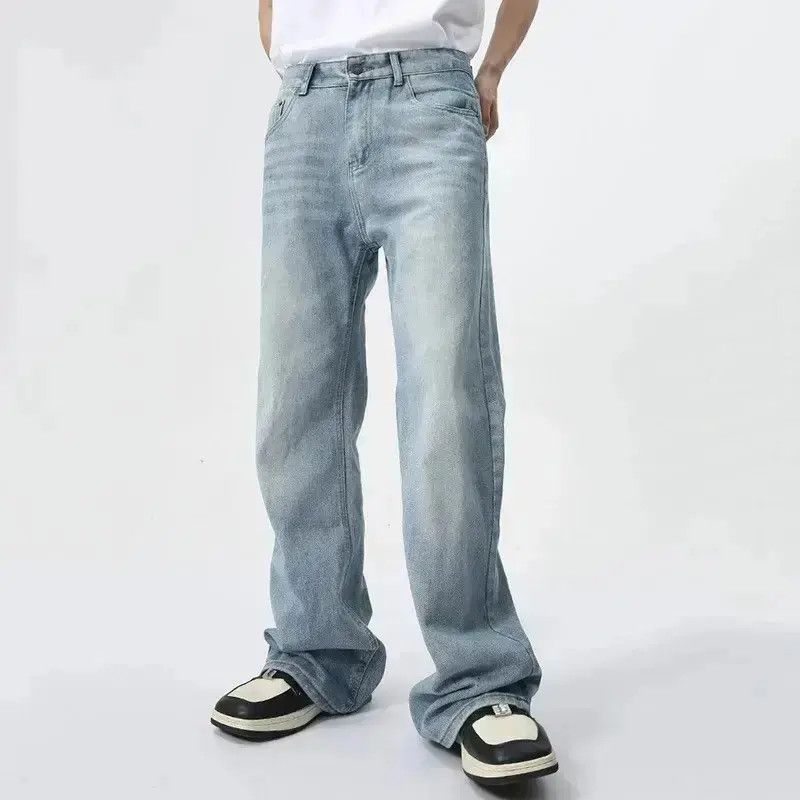 Japanese Brand Casual straight leg gradient jeans Size US 32 / EU 48 - 3 Thumbnail