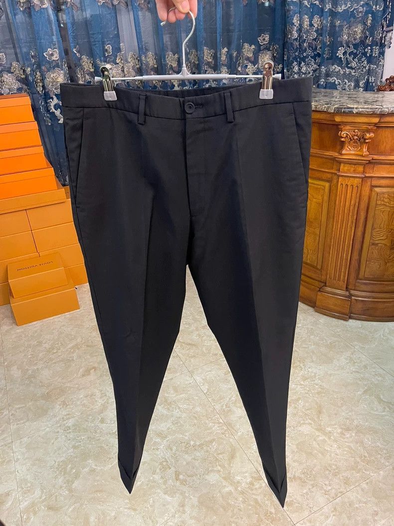 Dior Dior Black Wool Trousers for Men-2506 Size US 44 / EU 60 - 2 Thumbnail
