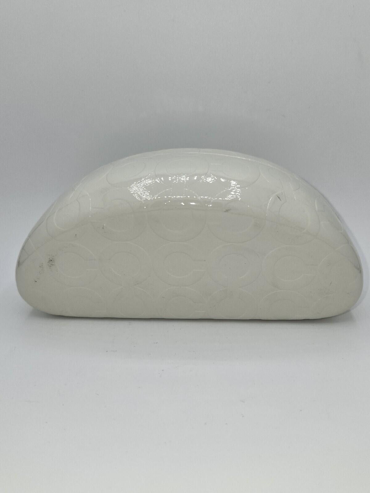 Coach Coach Eyeglasses Case White Signature Hard Glasses Holder Size ONE SIZE - 5 Thumbnail
