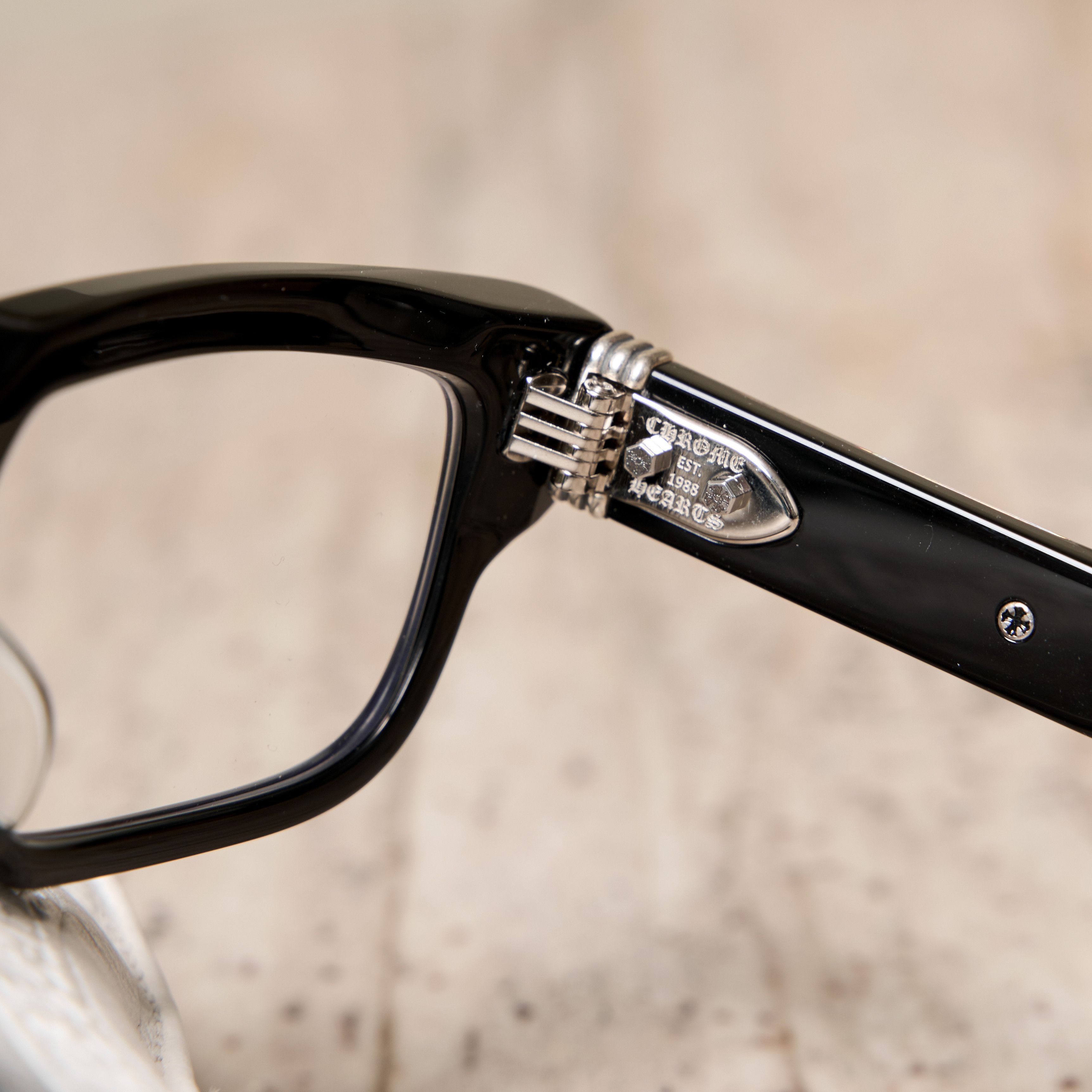 Chrome Hearts CHROME HEARTS 2 THICK BLACK Size ONE SIZE - 4 Thumbnail