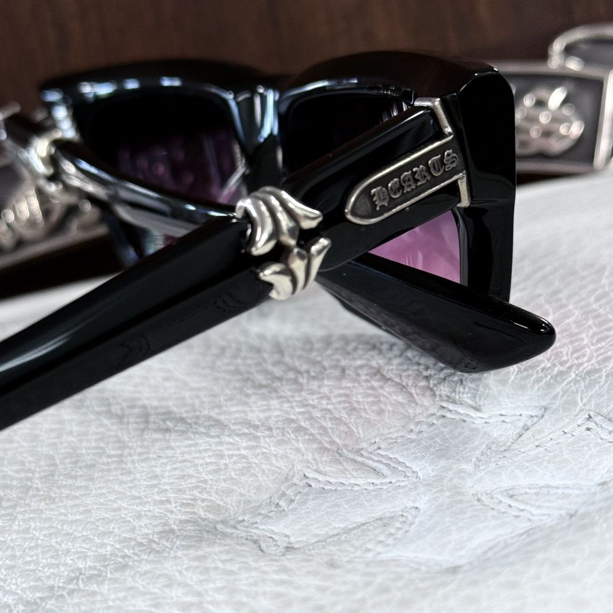 Chrome Hearts Chrome Hearts Cliterally 1/1 Sunglasses Size ONE SIZE - 9 Thumbnail