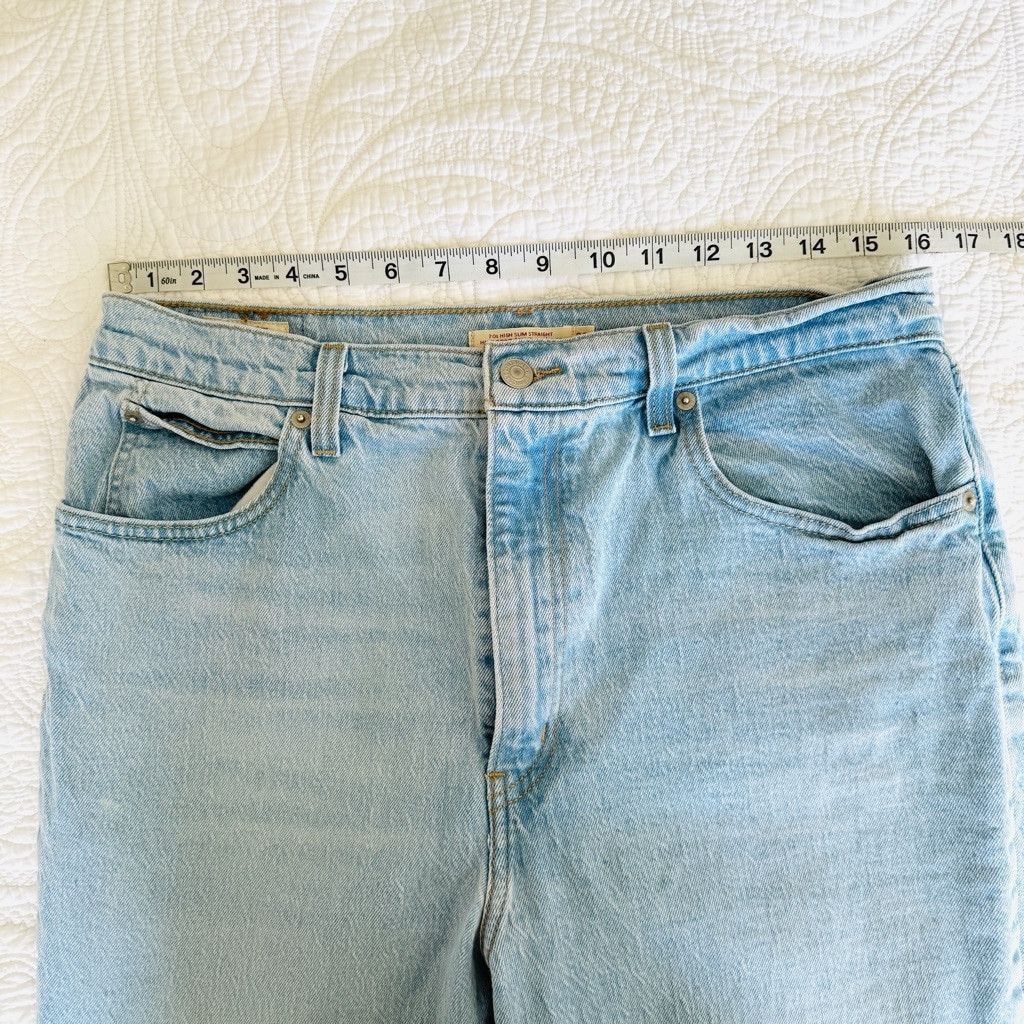 Levi's Levi's 70s High Slim Straight Jeans Premium 32 Light Blue Size 32" / US 10 / IT 46 - 13 Thumbnail
