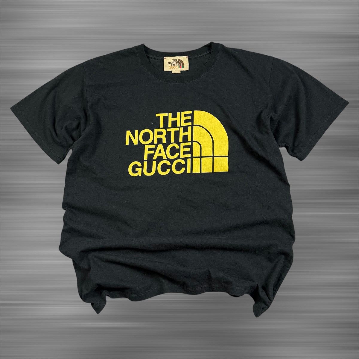THE NORTH FACE x GUCCI Tシャツ Mサイズ ブラック THE NORTH FACE x GUCCI Tシャツ Mサイズ ブラック - メルカリ