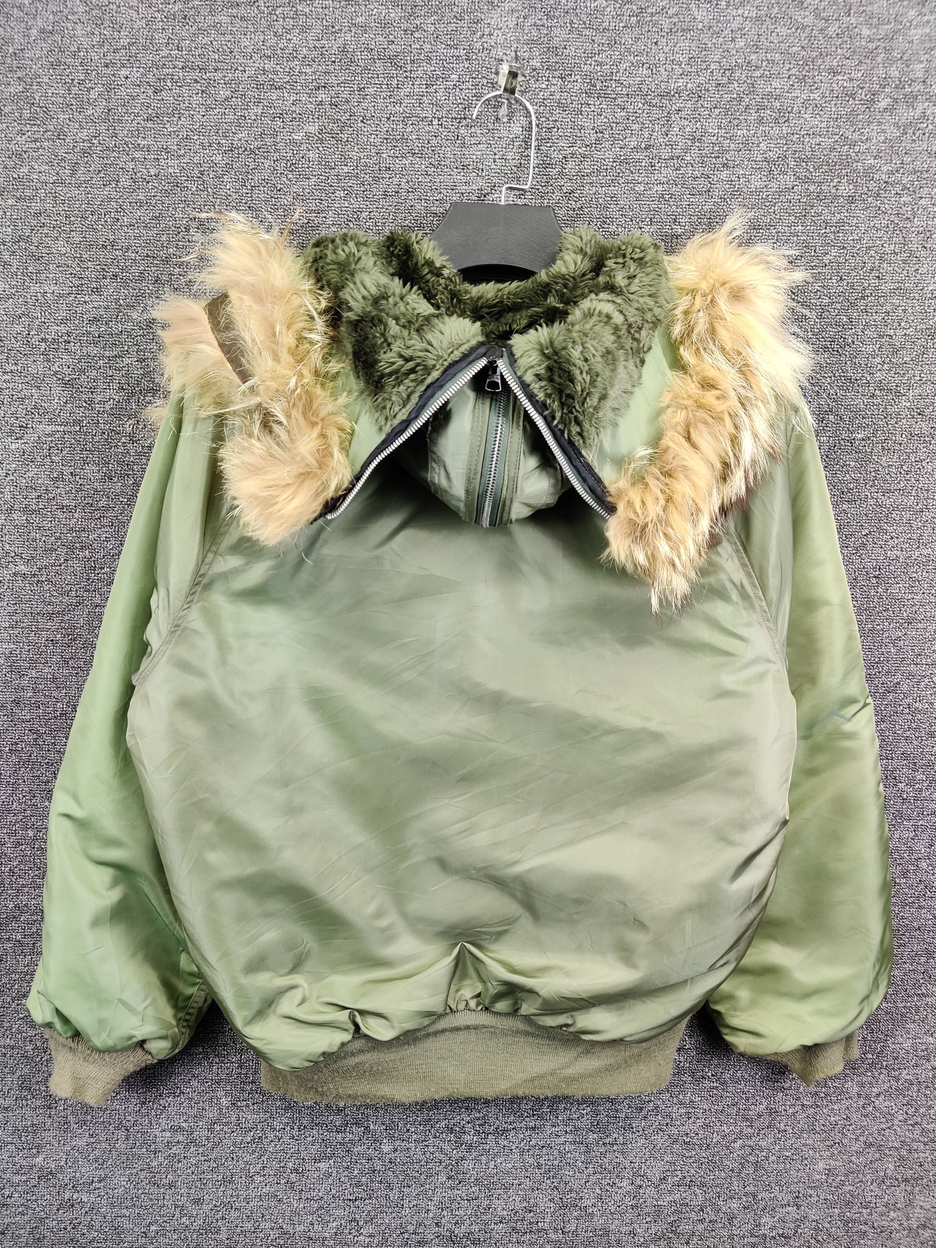 I. Spiewak And Sons Vintage 90's I Spiewak N-2B Faux Due Attached Bomber Hooded Size US M / EU 48-50 / 2 - 5 Thumbnail