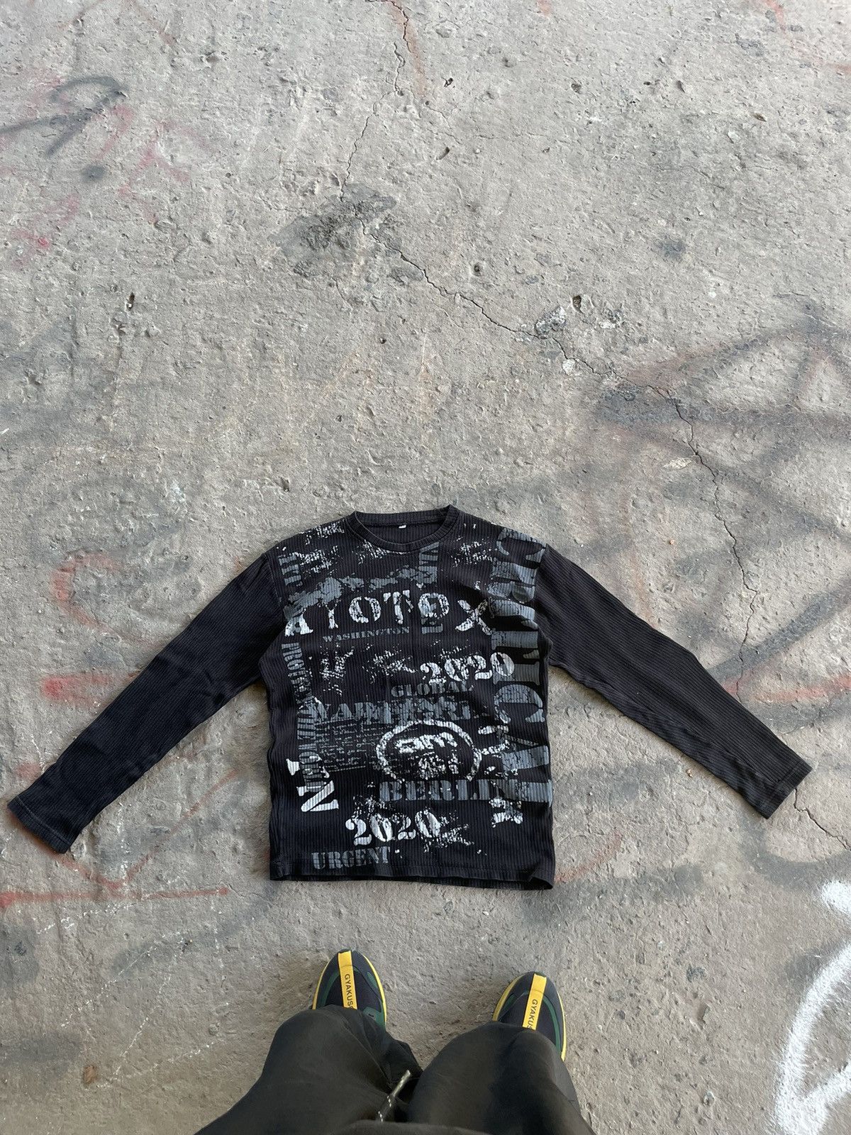 Japanese Brand × Vintage VINTAGE AVANT GARDE LONG SLEEVE Size US M / EU 48-50 / 2 - 1 Thumbnail