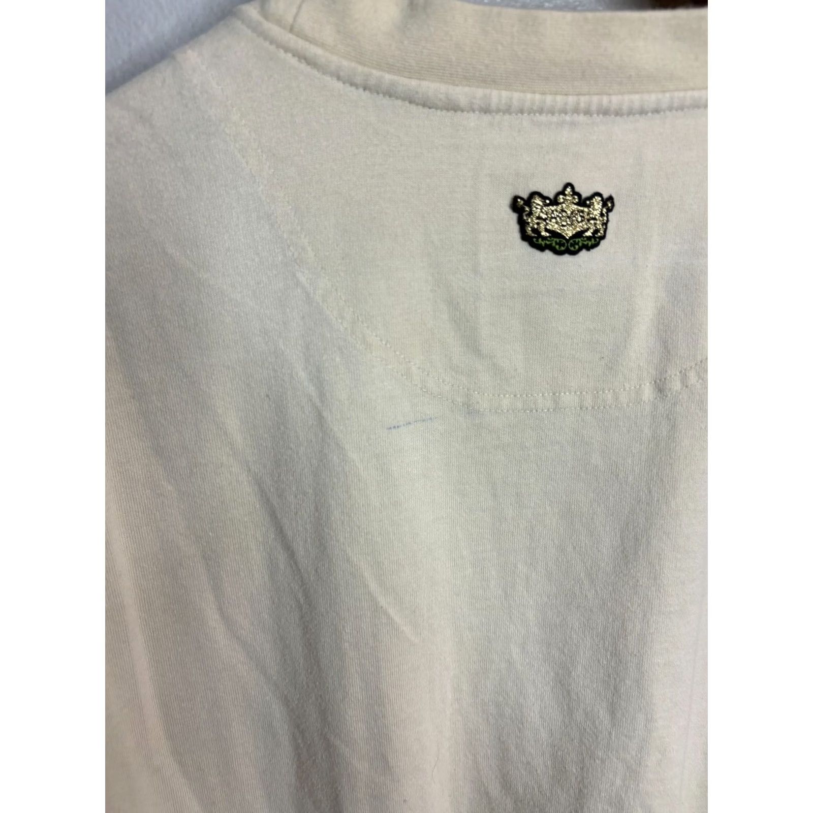 Akademiks VINTAGE Akademiks Tee T-Shirt Crew Neck S/S Men's XL Beige 1366 Graphic Print Music Logo T-Shirt Mens Size US XL / EU 56 / 4 - 5 Thumbnail