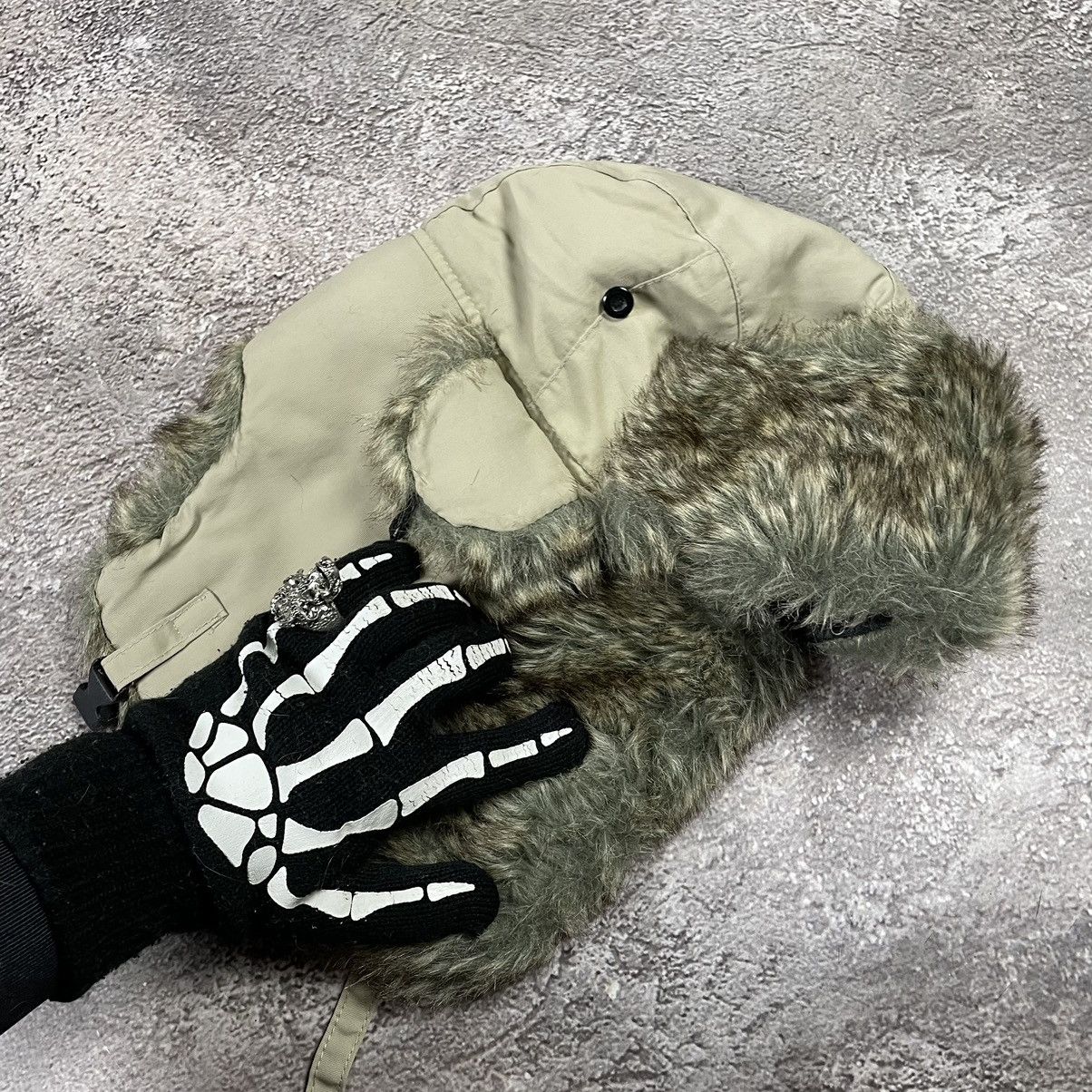 If Six Was Nine Vintage 90s Alt Beanie Mohair Ushanka Faux American VTg Size ONE SIZE - 6 Thumbnail