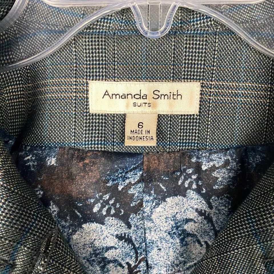 Other Amanda Smith Blazer Suit Women's Size 6 Gray Adults Size M / US 6-8 / IT 42-44 - 3 Thumbnail