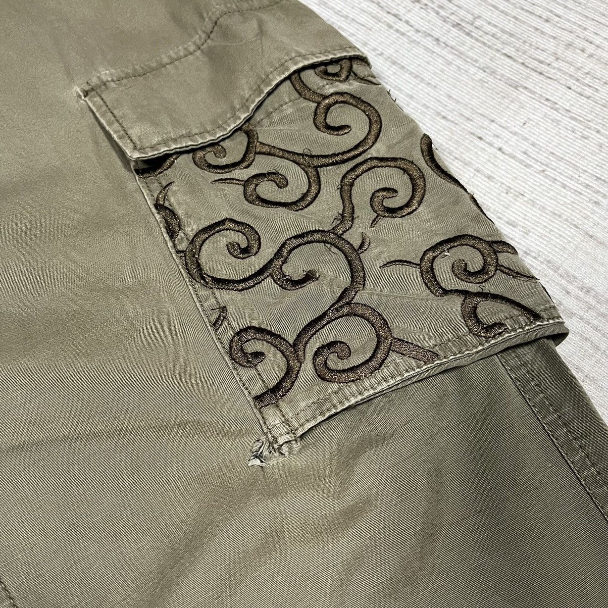 If Six Was Nine × Japanese Brand × Le Grande Bleu (L.G.B.) JapaneseBrand embroidery Army Cargo Pant Size US 34 / EU 50 - 5 Thumbnail