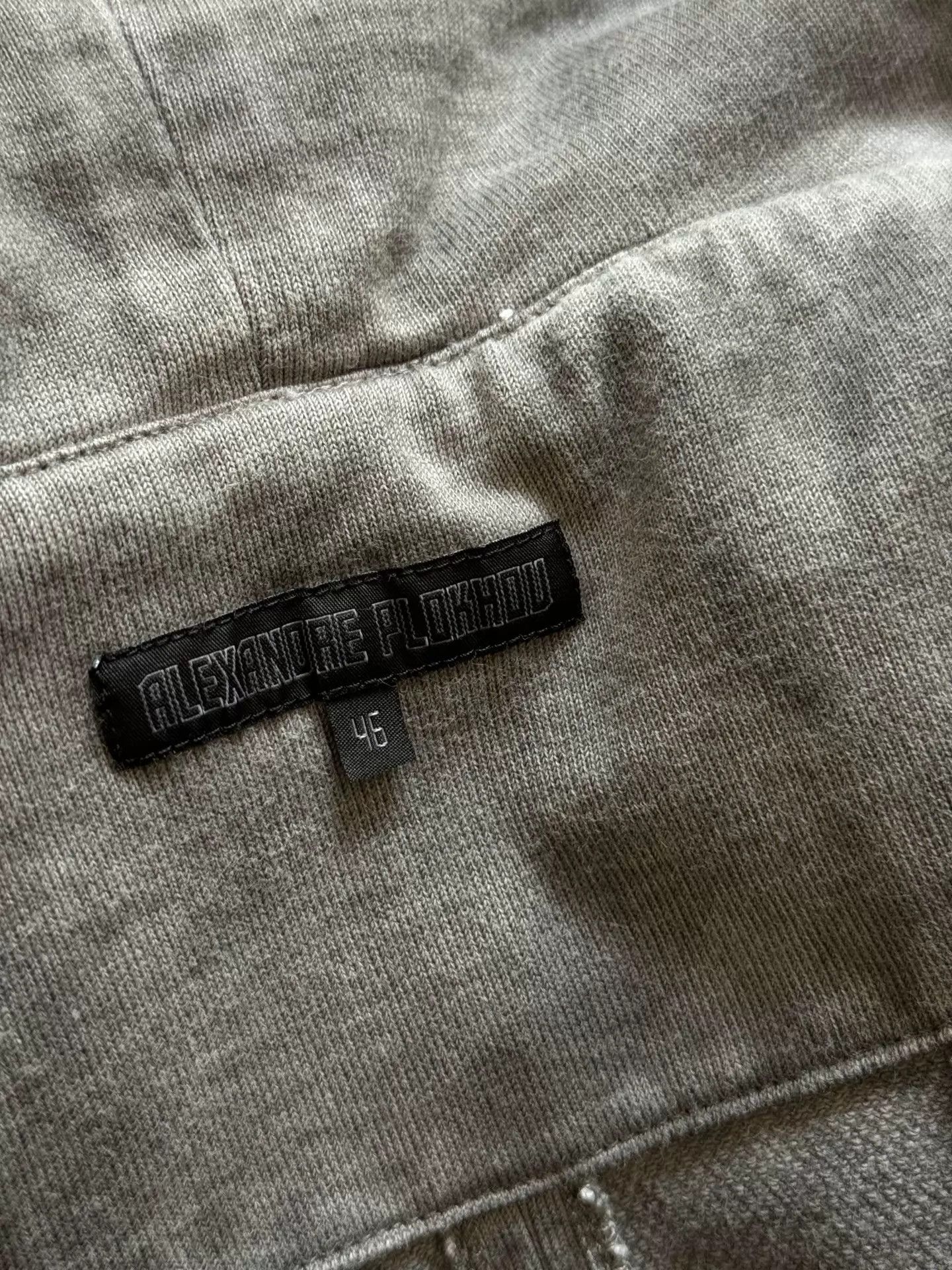 Alexandre Plokhov Alexandre Plokhov distressed gray hoodie jacket Size US S / EU 44-46 / 1 - 9 Thumbnail