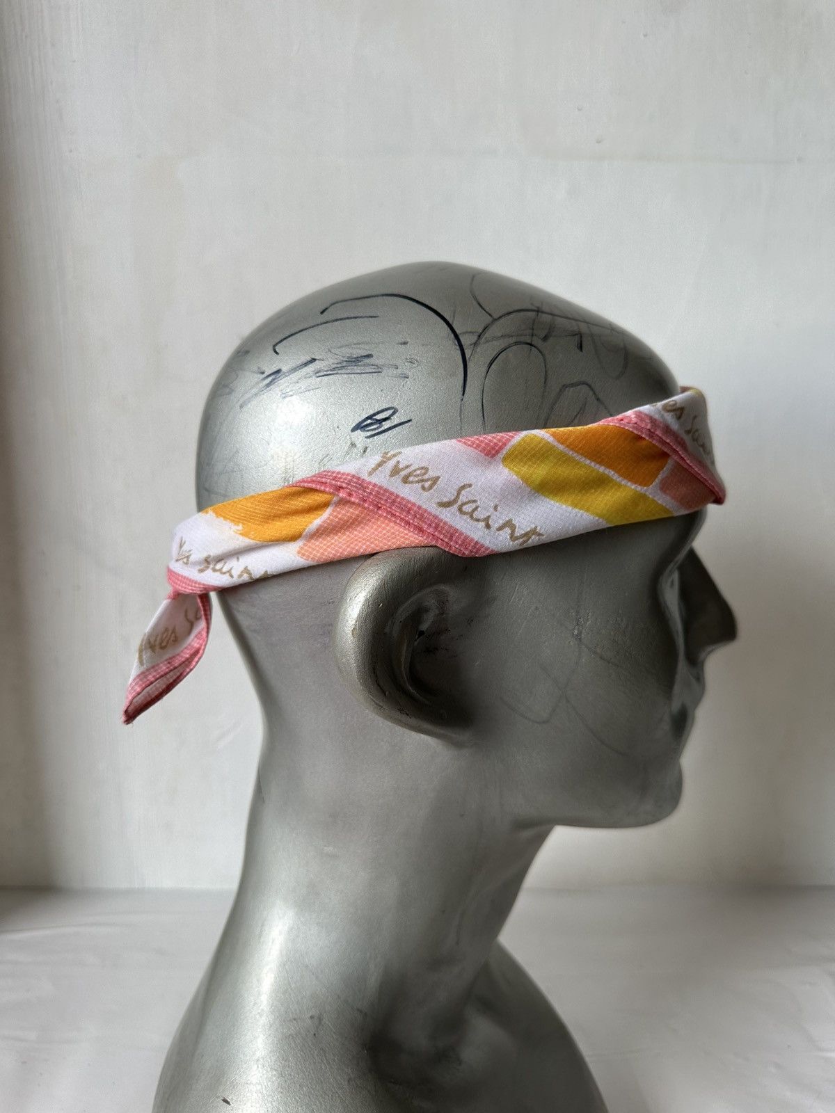 Vintage Vintage YSL Handkerchief/ Neckerchief/ Bandana Size ONE SIZE - 18 Thumbnail