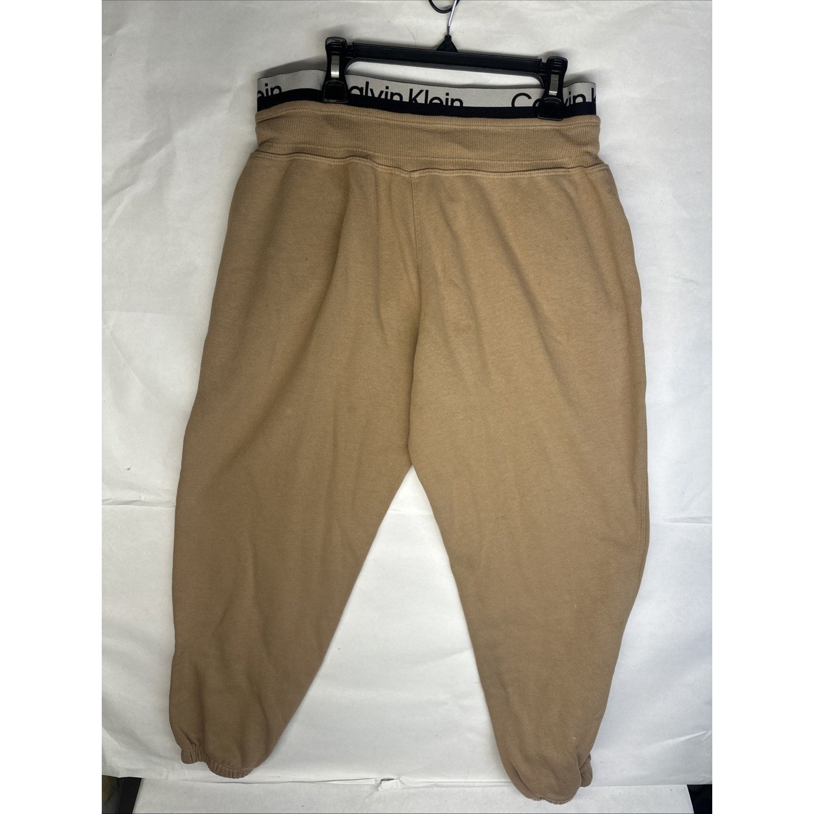 Calvin Klein Calvin Klein Performance Sweatpants Small, Beige, Fleece, Size 25" / US 0 / IT 36 - 7 Thumbnail