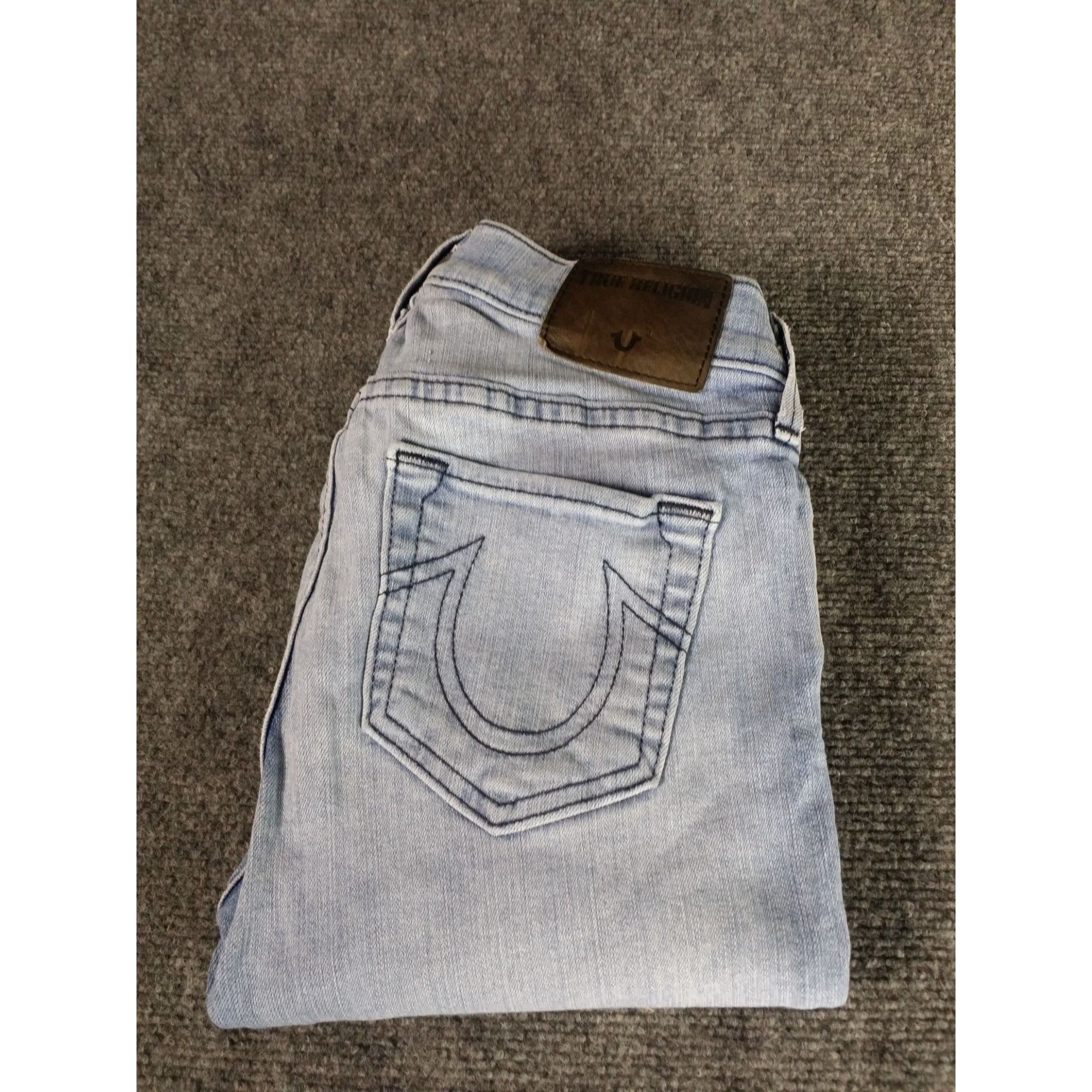 True Religion True Religion Casey Low Rise Super Skinny Jeans Women Sz 27 Size 27" / US 4 / IT 40 - 1 Thumbnail