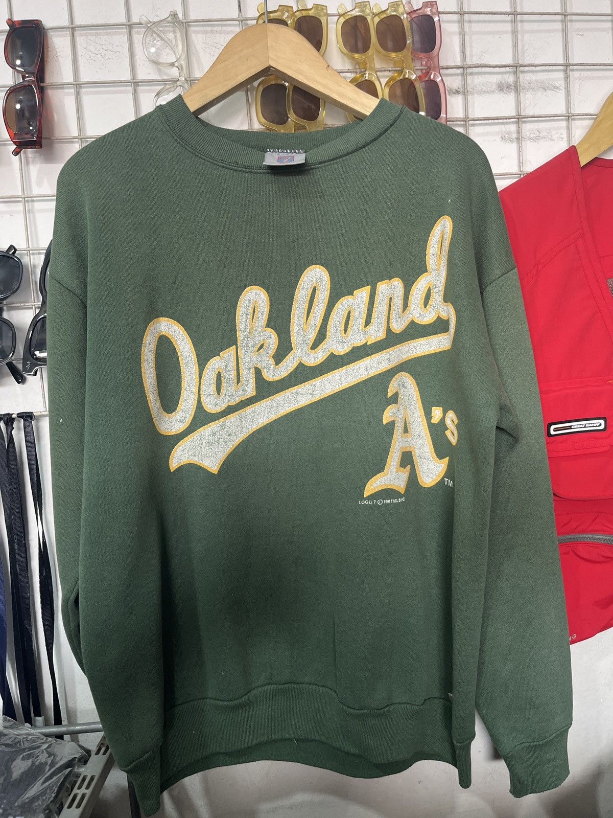Logo 7 CREWNECK 7 LOGO OAKLAND 80s Size US M / EU 48-50 / 2 - 1 Thumbnail