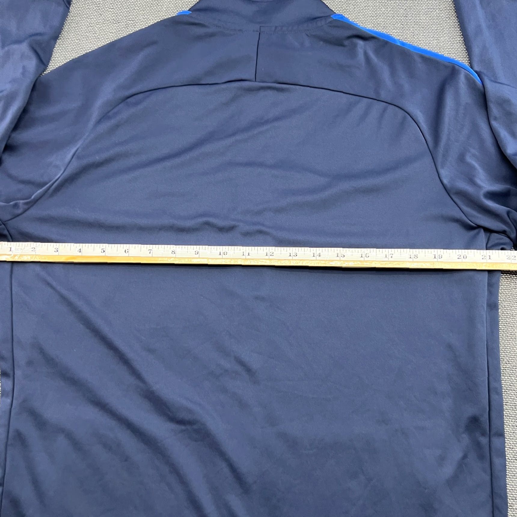 Nike Nike Track Jacket Small Football Blue Long Sleeve Men Regular Size S, Norway, Drill, Quick Dry, Full Zip Size US S / EU 44-46 / 1 - 5 Thumbnail
