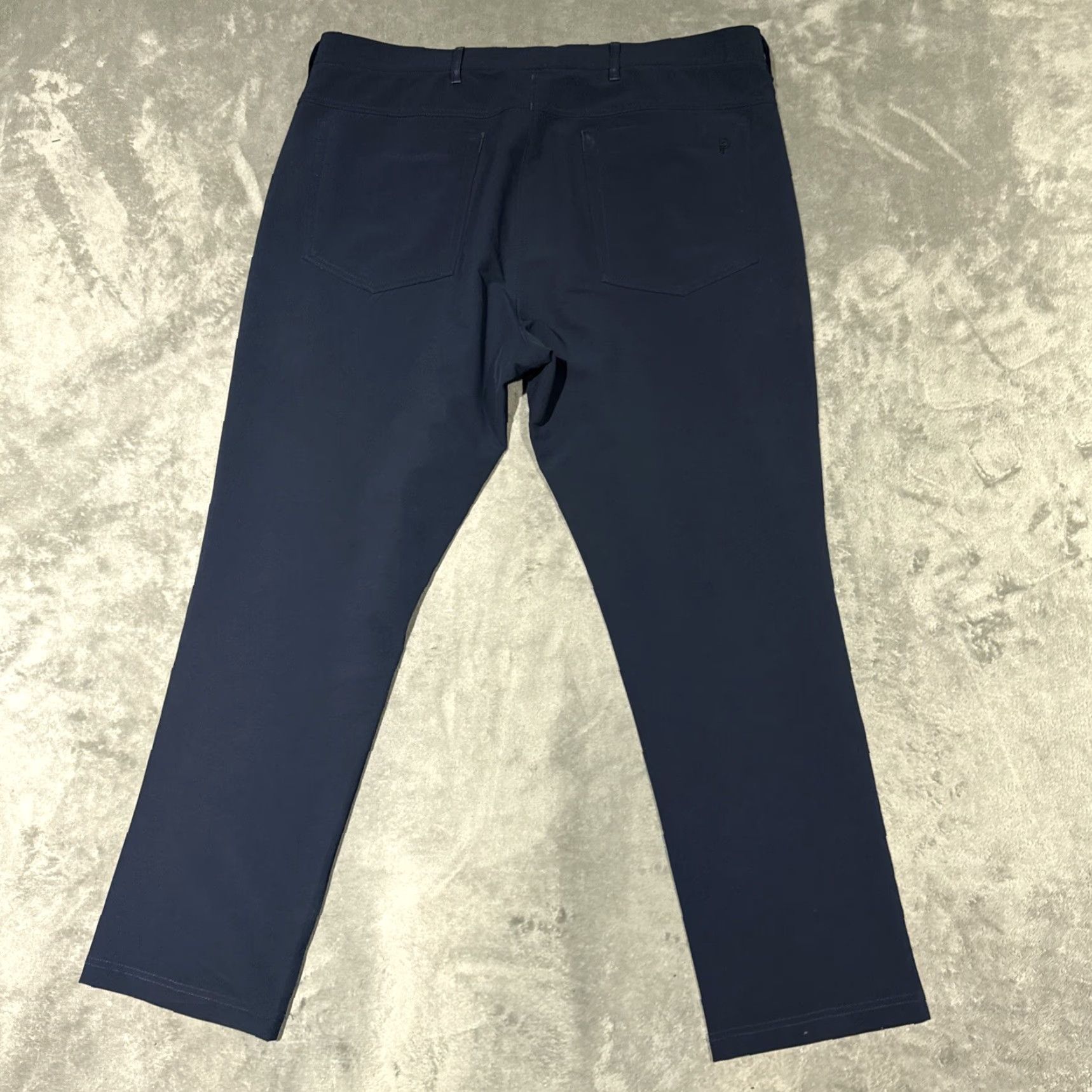 Vintage Public Rec Dealmaker Pants Mens Navy Blue 38x30 Straight Pockets Comfort Shirt? Size US 38 / EU 54 - 7 Thumbnail