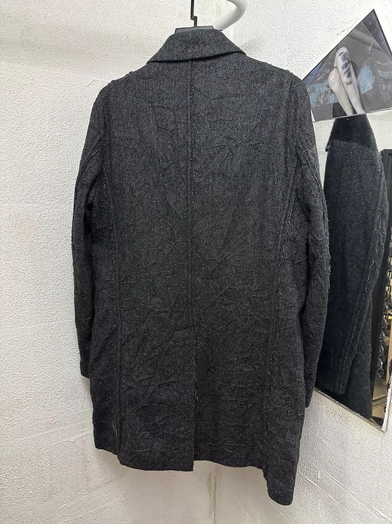 Yohji Yamamoto Yohji Yamamoto Wool coat ruffled wool coat Size US L / EU 52-54 / 3 - 5 Thumbnail