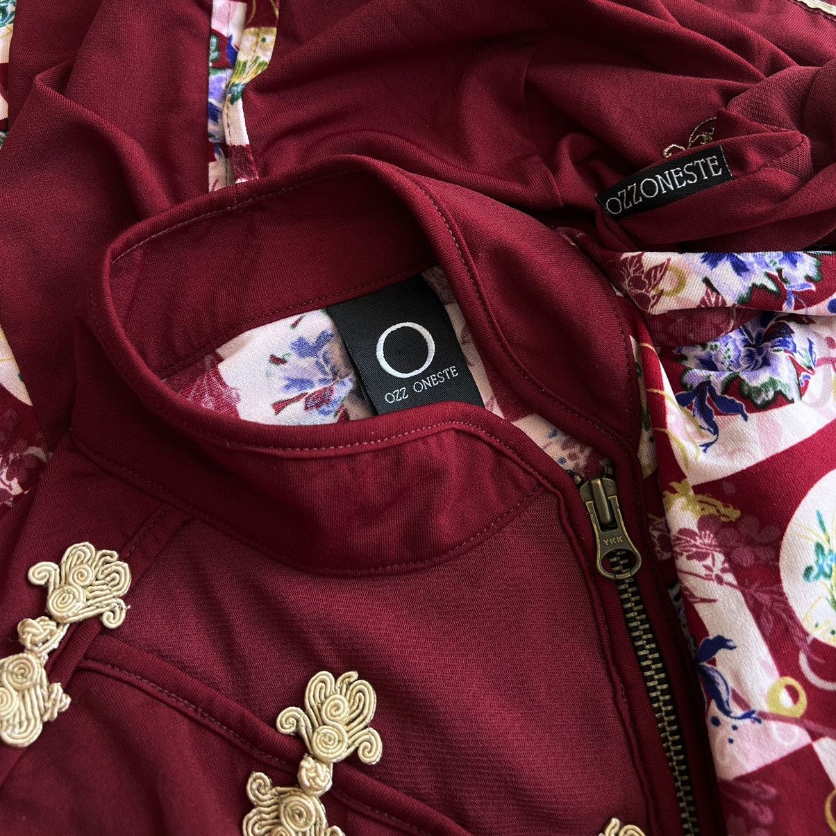 If Six Was Nine × Japanese Brand × Le Grande Bleu (L.G.B.) OZZ ONESTE CHINESE DRESS Size S / US 4 / IT 40 - 3 Thumbnail