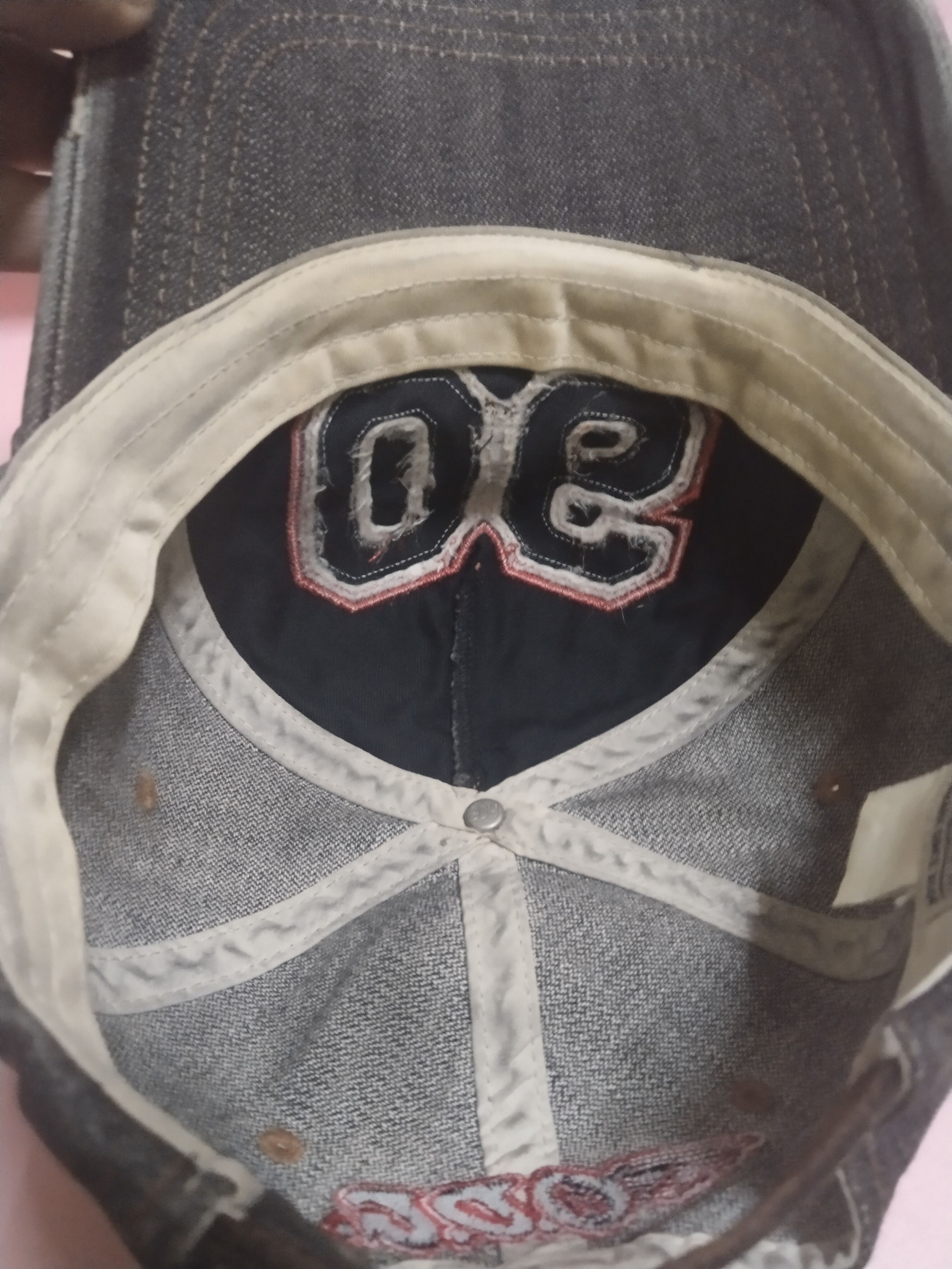 Vintage VINTAGE DISTRESSED DENIM ODG CALIFORNIA USA HAT Size ONE SIZE - 9 Thumbnail