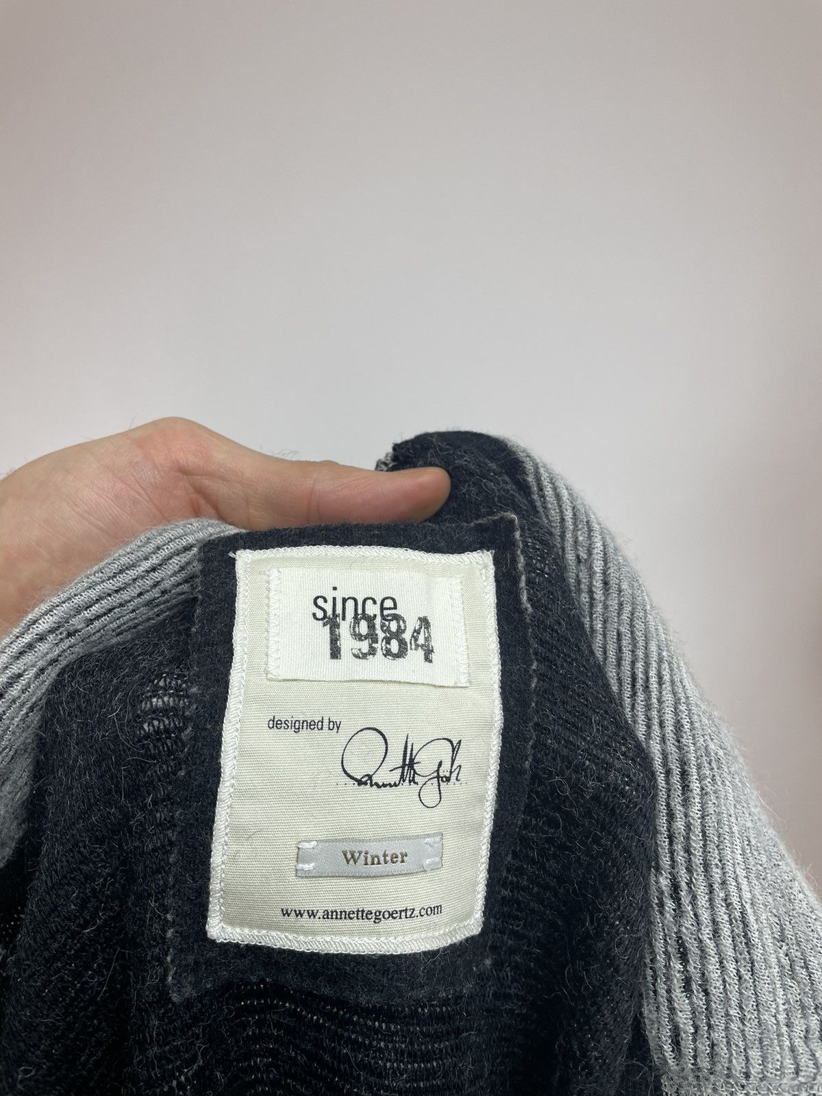 Annette Gortz × Designer annette gortz wool long sweater half zip Womens size XL Size XL / US 12-14 / IT 48-50 - 10 Thumbnail