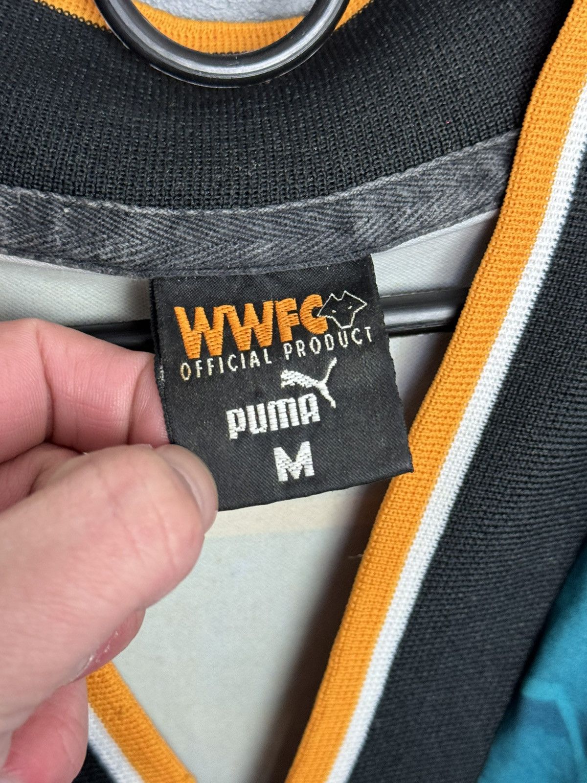 Puma Wolverhampton Wanderers 96/97 Away Football Jersey Size US M / EU 48-50 / 2 - 19 Thumbnail
