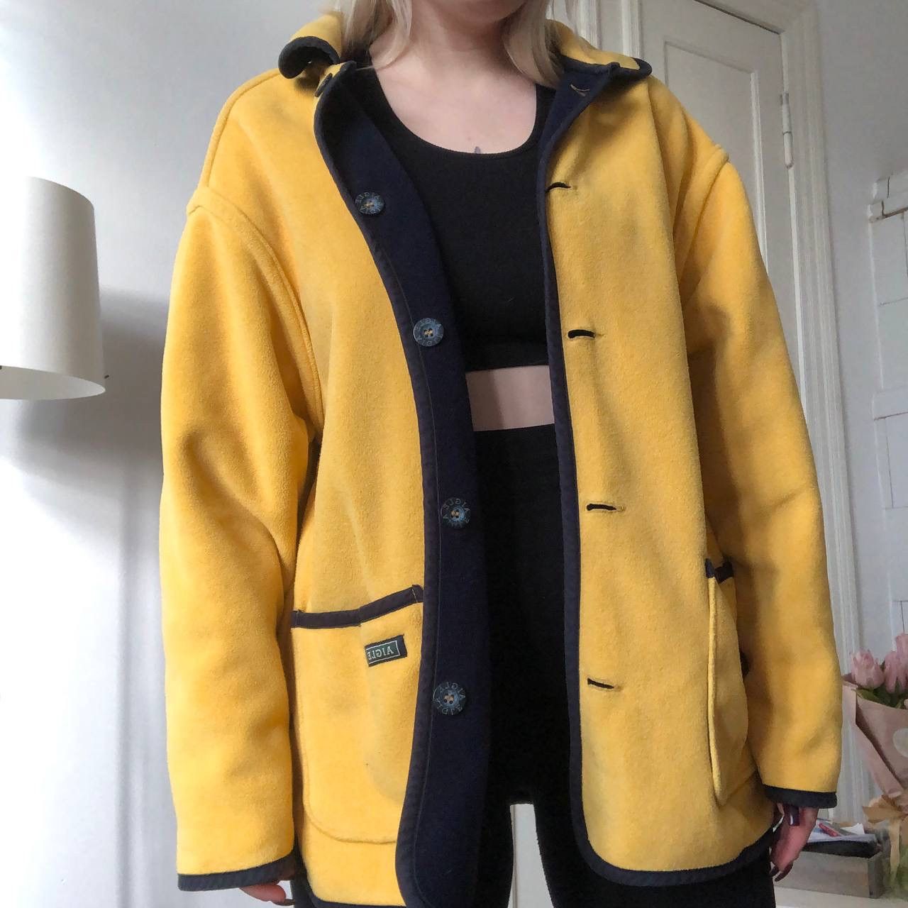 Aigle Vintage Aigle Reversible Polartec Fleece Jacket Oversized Size L / US 10 / IT 46 - 1 Thumbnail