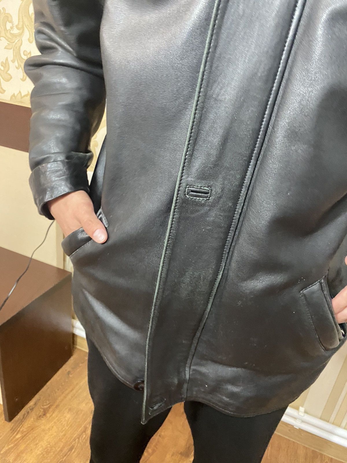 14th Addiction Leather Fur 14TH Addiction Coat Jacket vest avant garde Size US L / EU 52-54 / 3 - 15 Thumbnail
